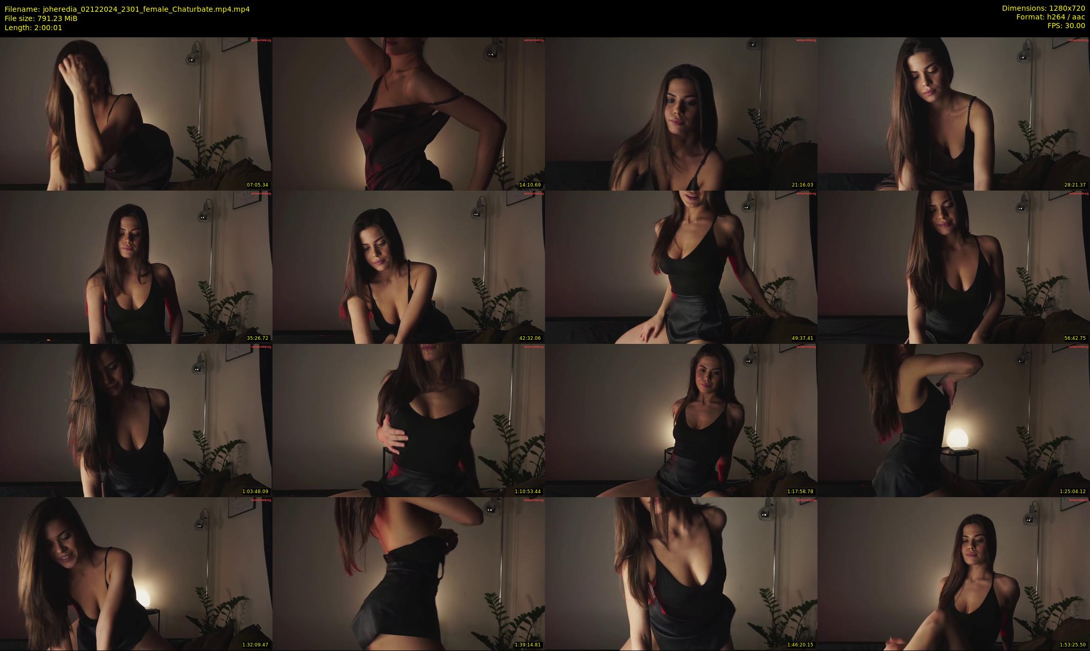 joheredia — 121 minute Chaturbate female cam show recording, 720p, Dec 2, 2024
