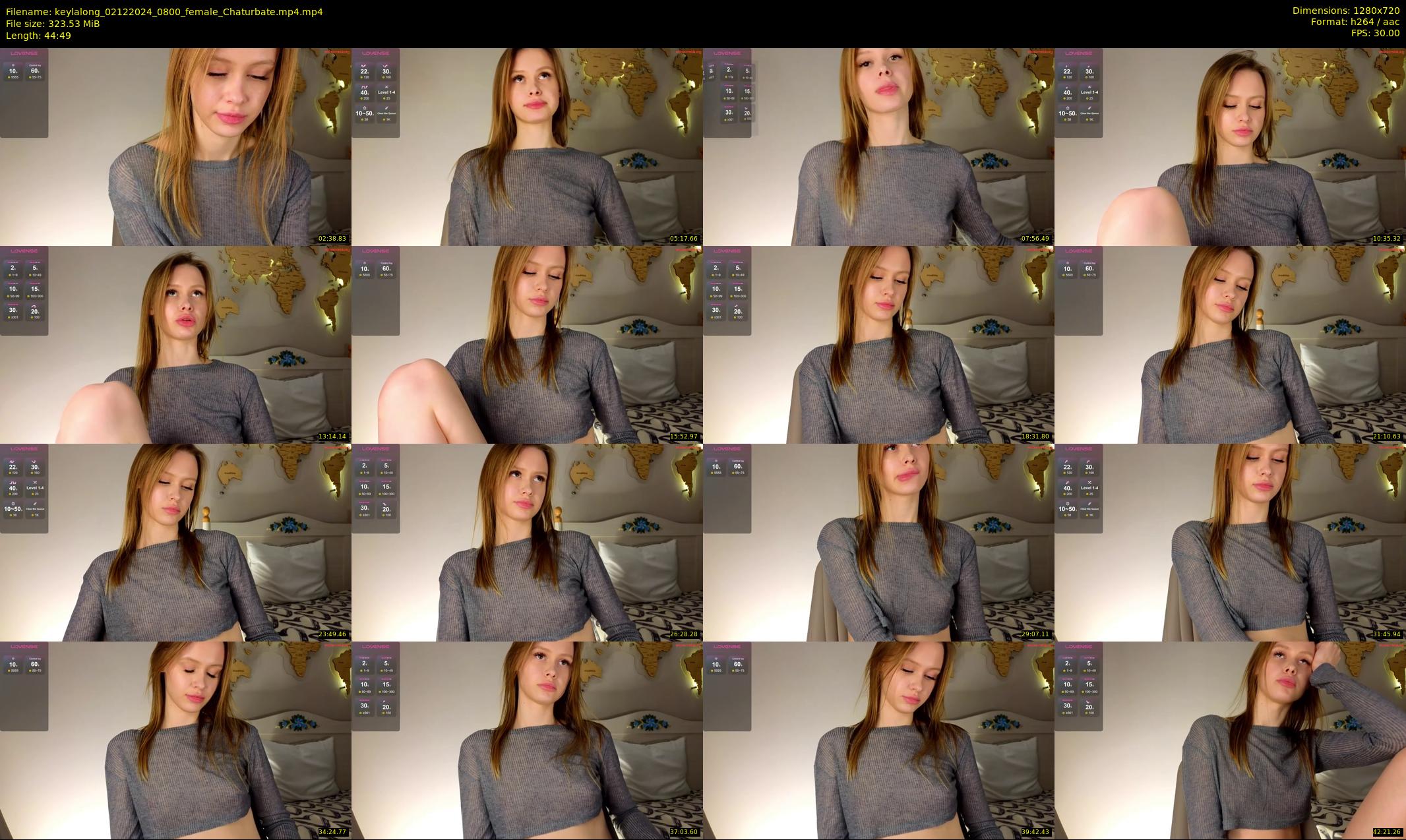 keylalong — 45 minute Chaturbate female cam show recording, 720p, Dec 2, 2024