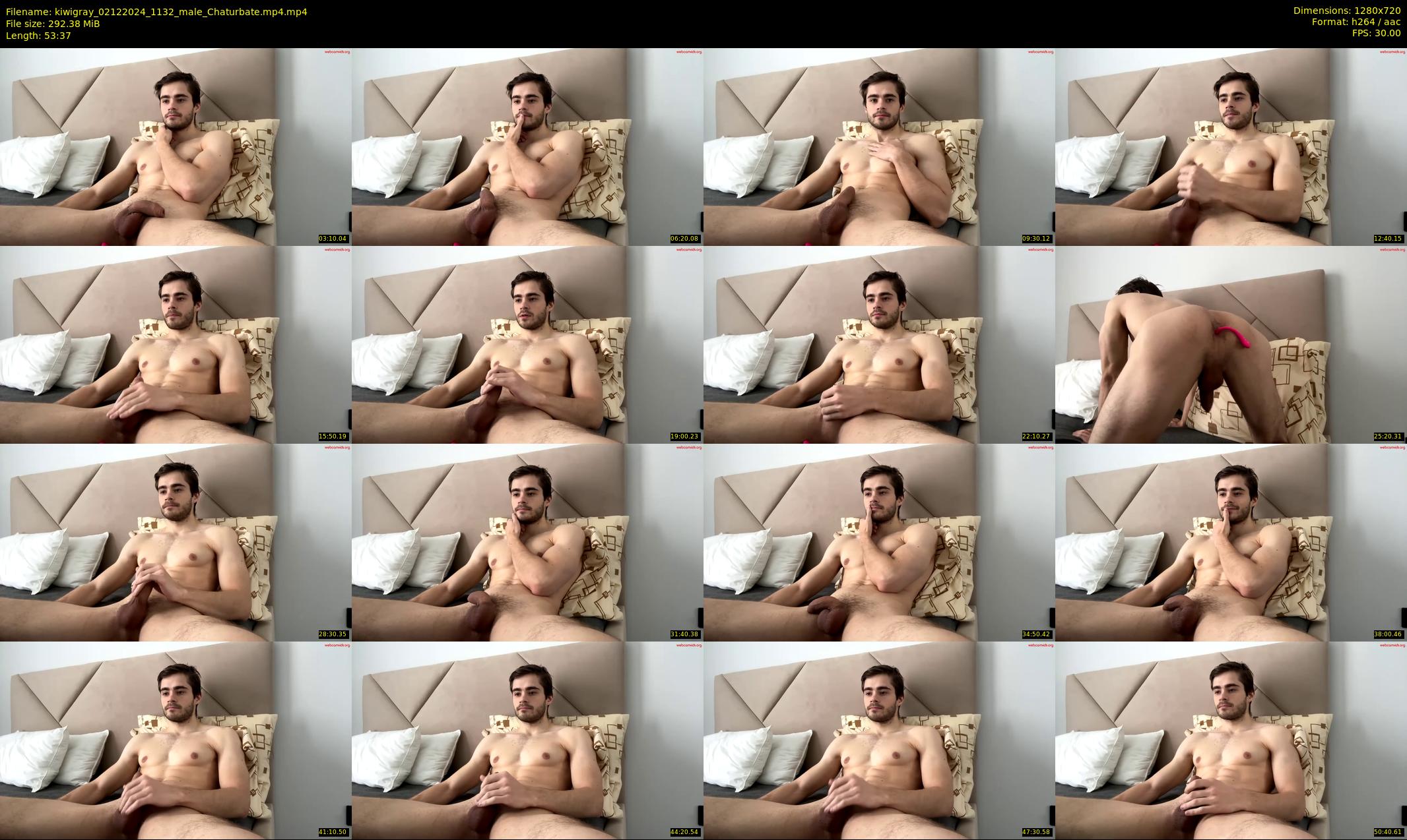 kiwigray — 54 minute Chaturbate male cam show recording, 720p, Dec 2, 2024