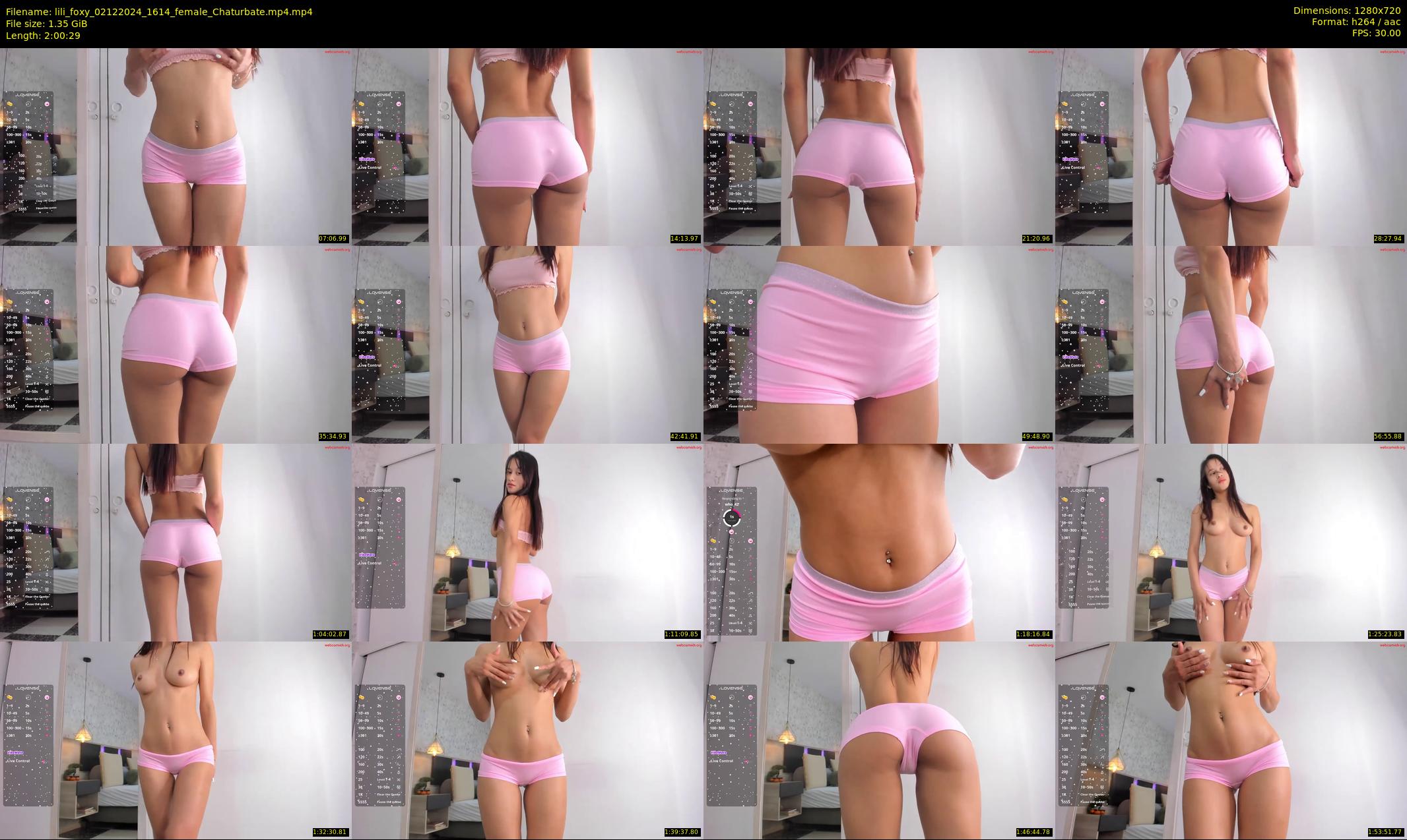 lili_foxy — 121 minute Chaturbate female cam show recording, 720p, Dec 2, 2024