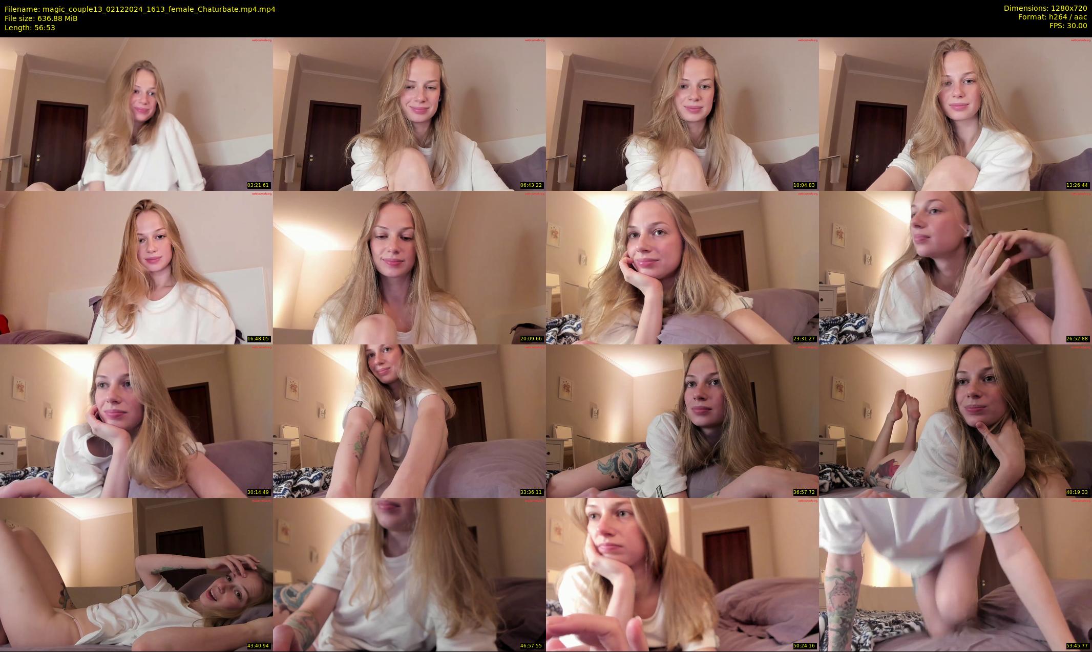 magic_couple13 — 57 minute Chaturbate couple cam show recording, 720p, Dec 2, 2024