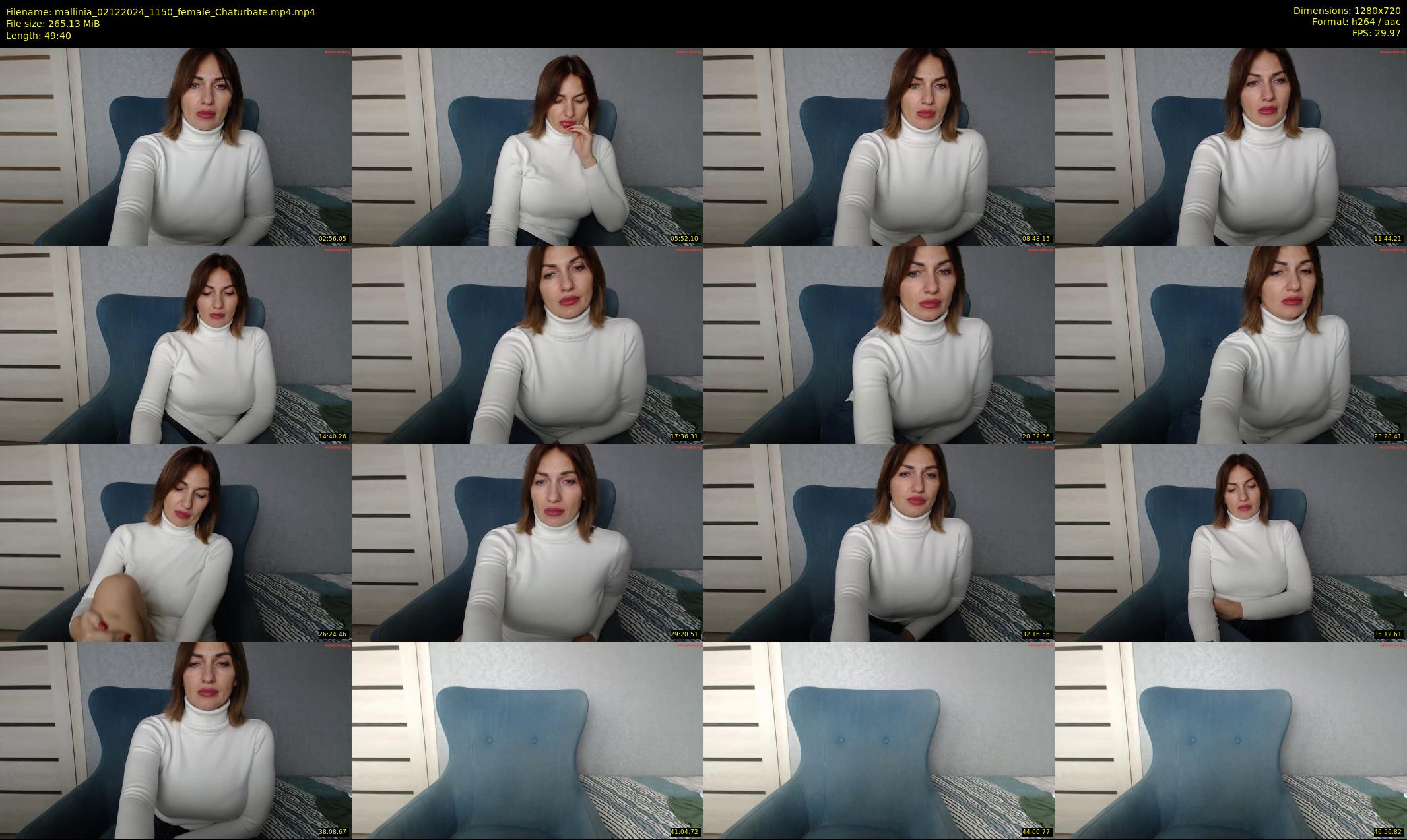 mallinia — 50 minute Chaturbate female cam show recording, 720p, Dec 2, 2024