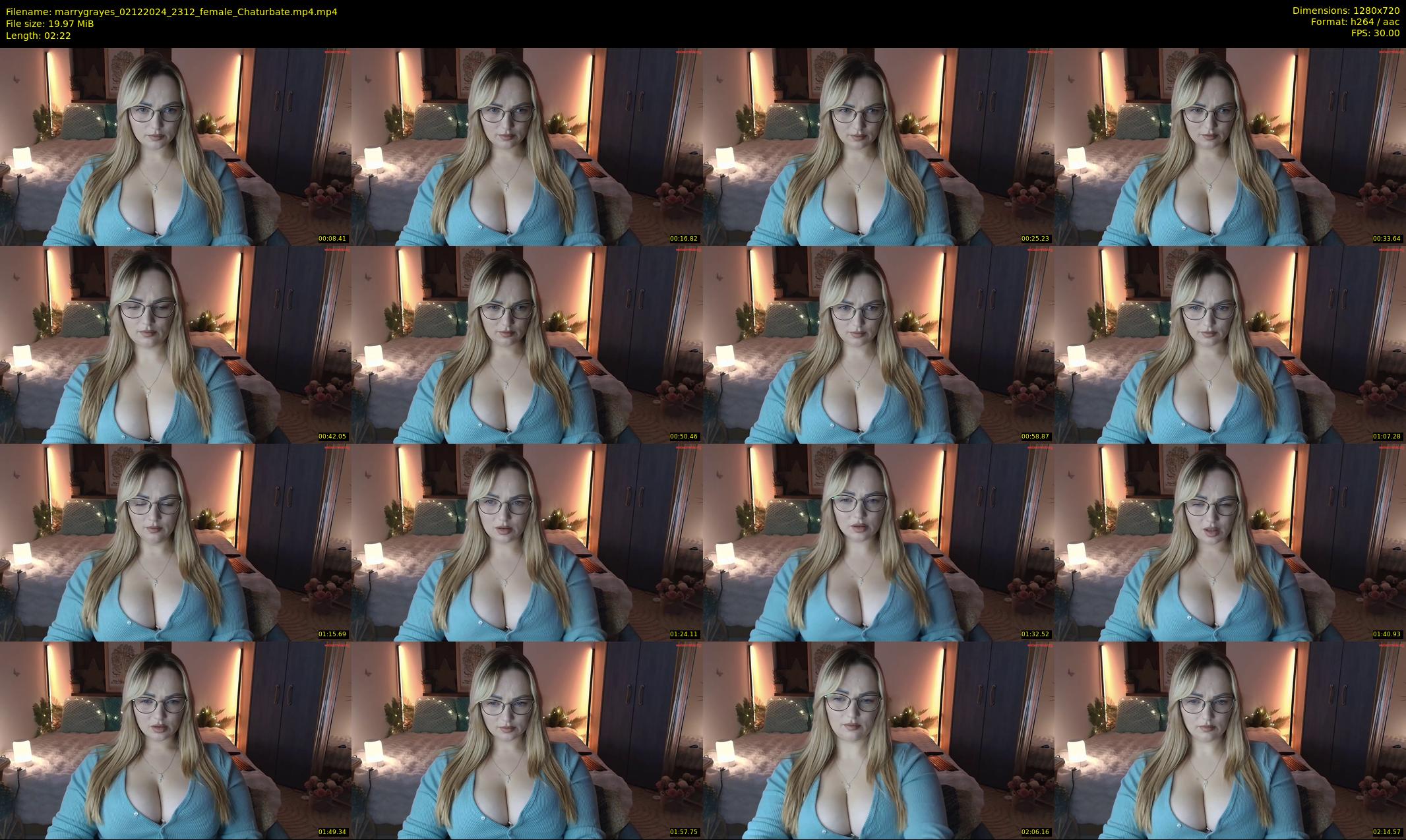 marrygrayes — 3 minute Chaturbate female cam show recording, 720p, Dec 2, 2024