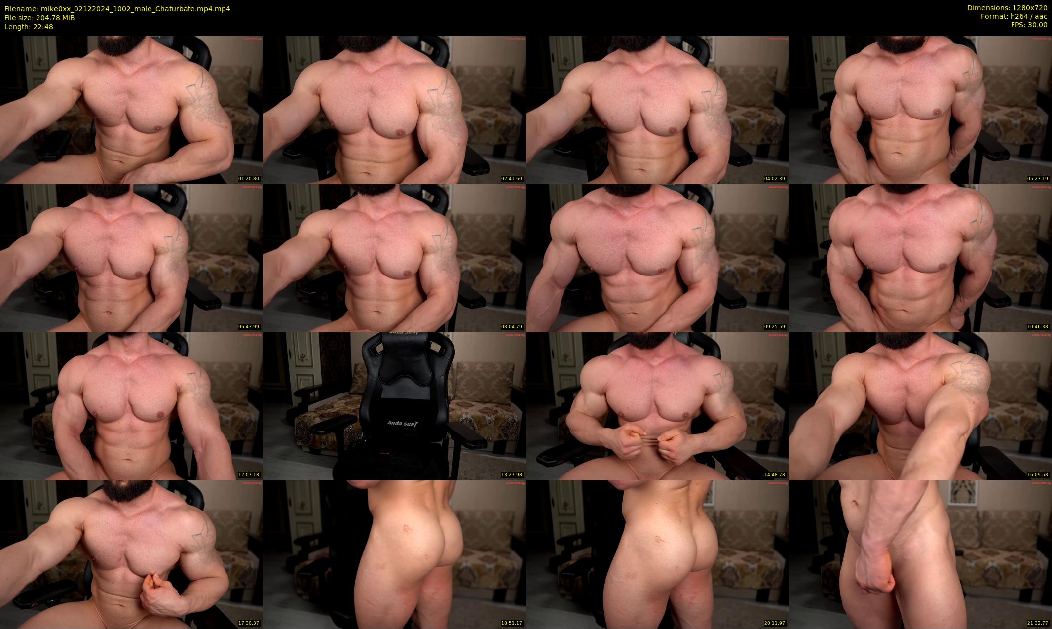 mike0xx — 23 minute Chaturbate male cam show recording, 720p, Dec 2, 2024