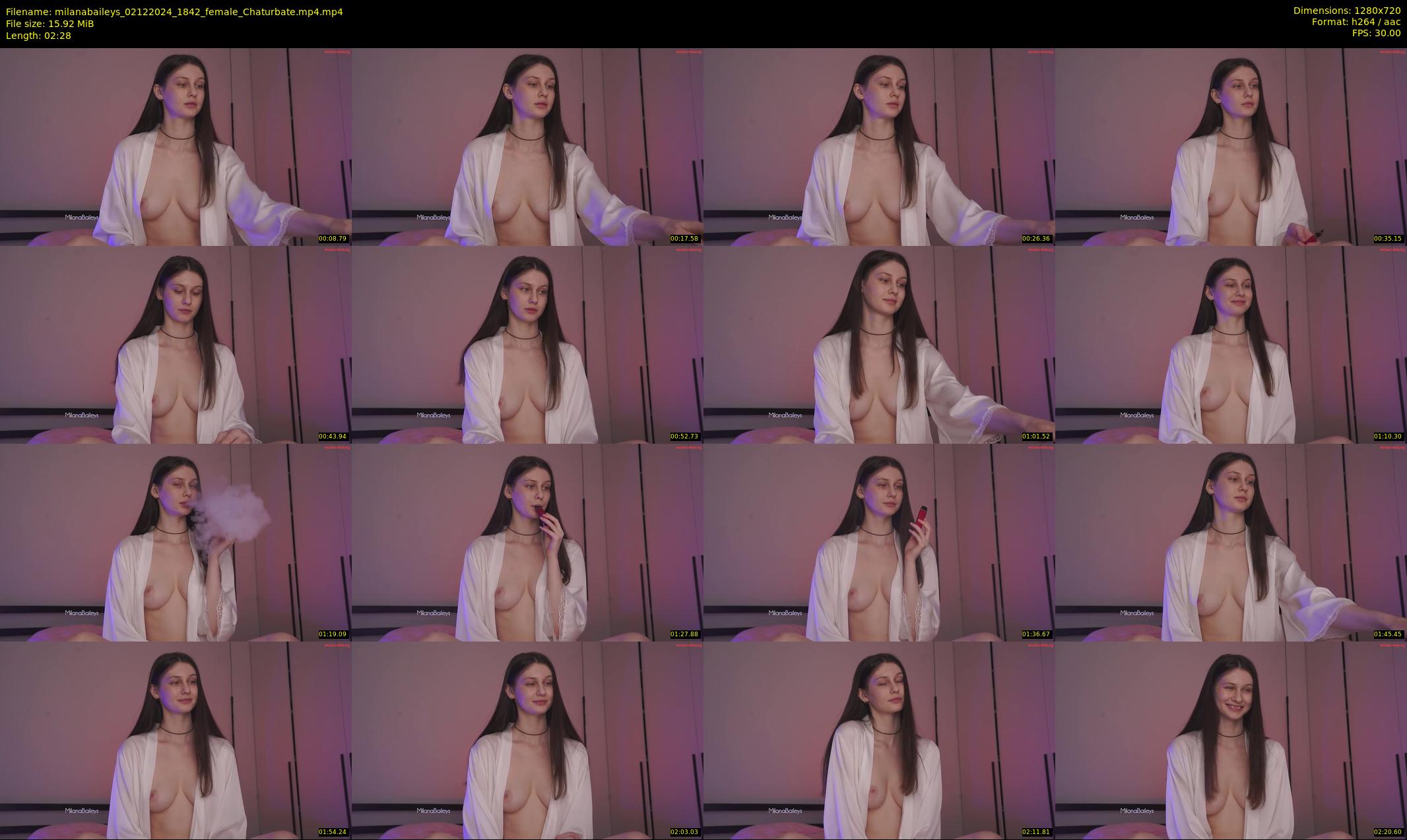 milanabaileys — 3 minute Chaturbate female cam show recording, 720p, Dec 2, 2024