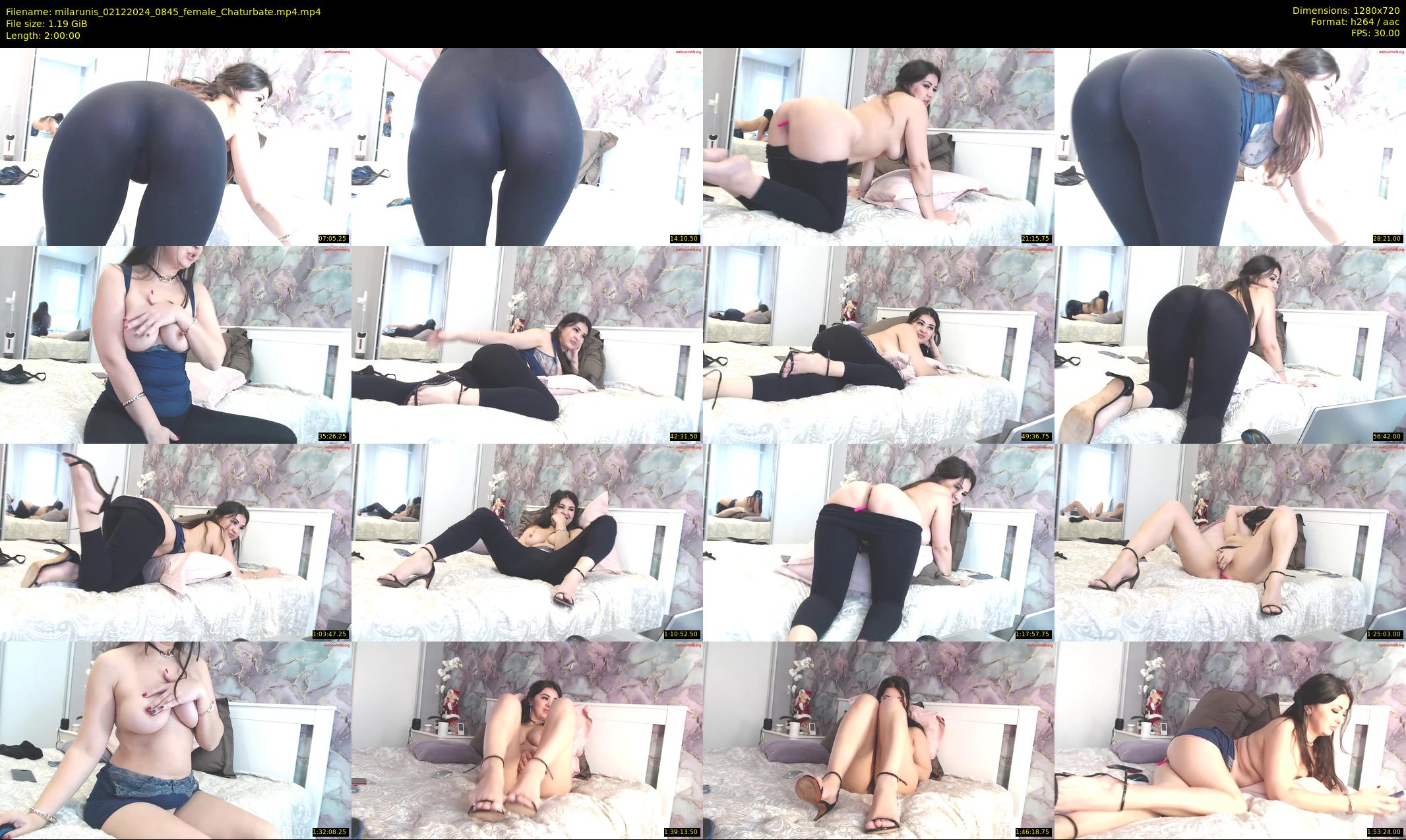 milarunis — 120 minute Chaturbate female cam show recording, 720p, Dec 2, 2024