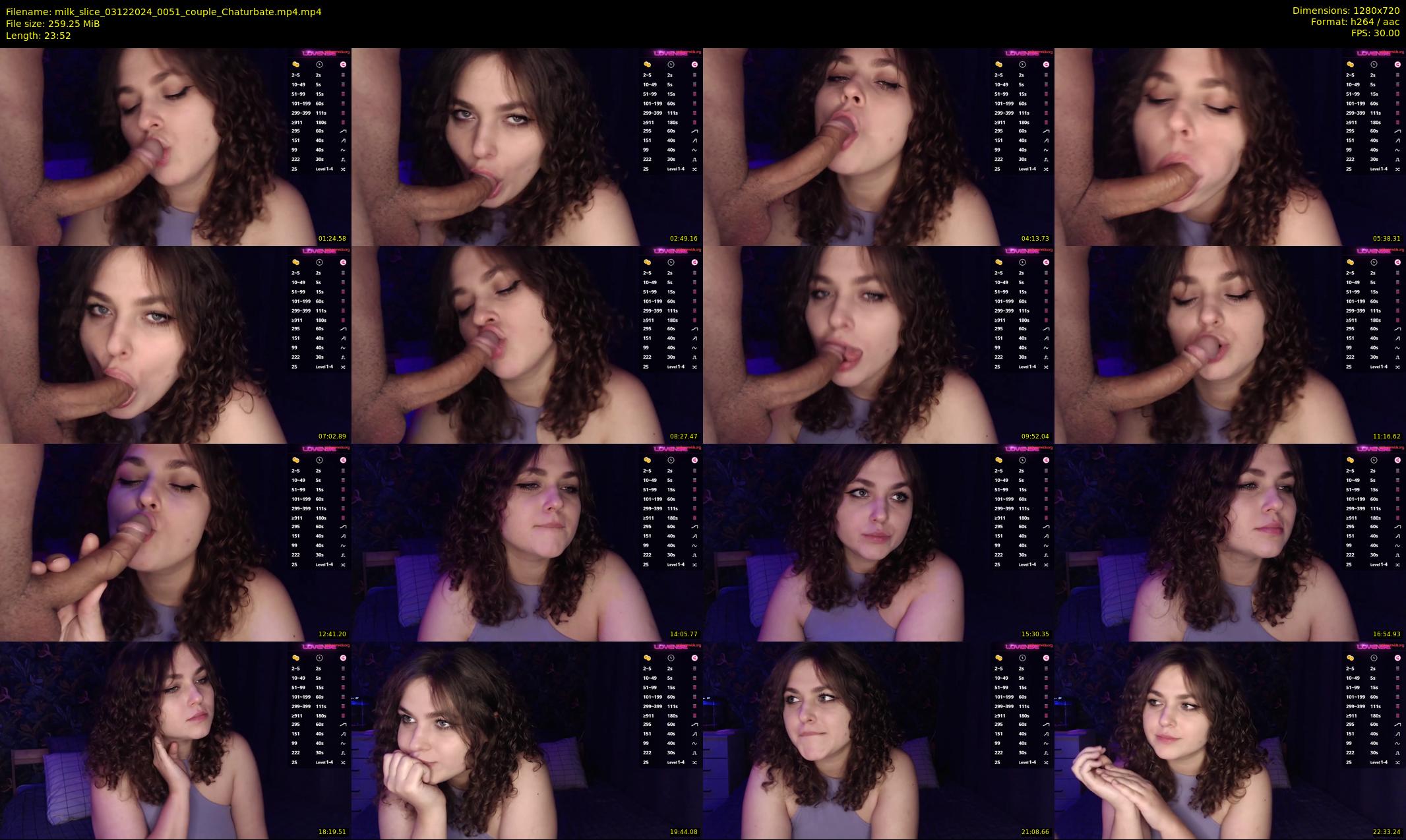 milk_slice — 24 minute Chaturbate couple cam show recording, 720p, Dec 3, 2024