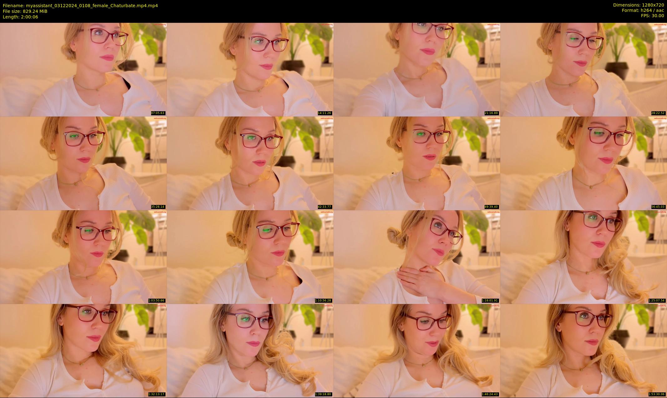 myassistant — 121 minute Chaturbate female cam show recording, 720p, Dec 3, 2024