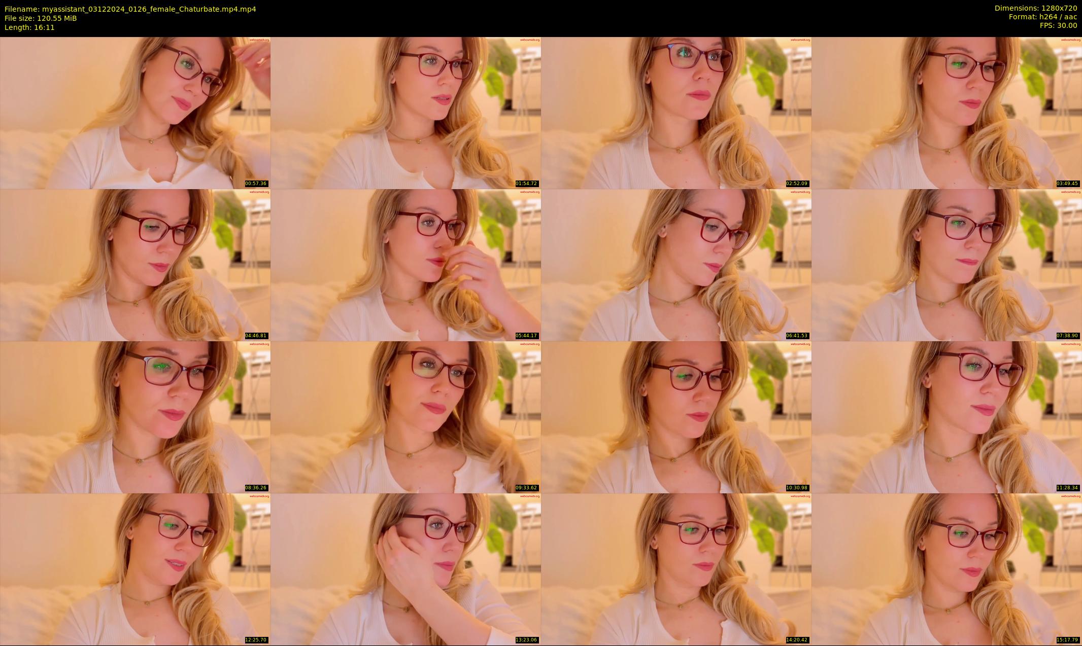 myassistant — 17 minute Chaturbate female cam show recording, 720p, Dec 3, 2024