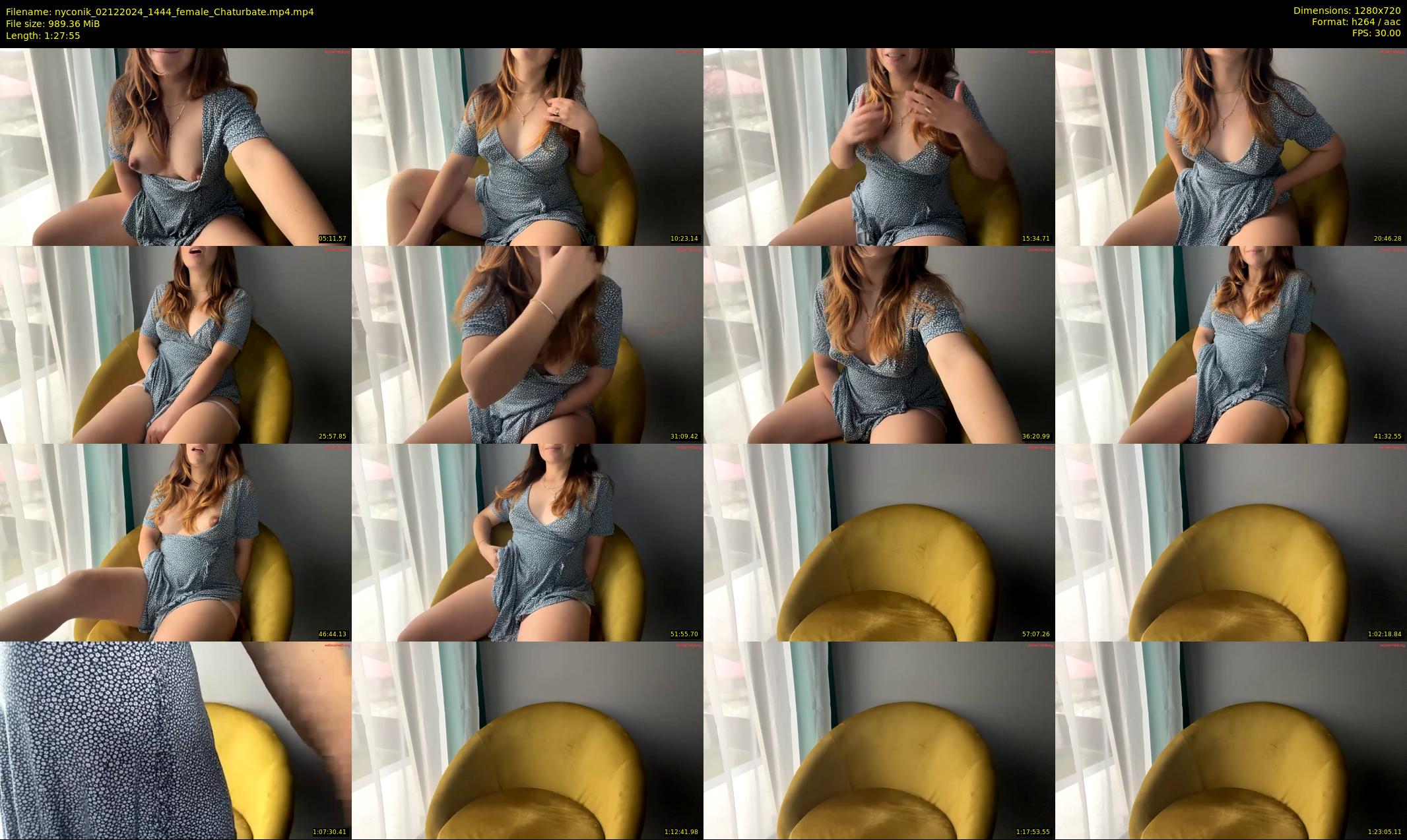 nyconik — 88 minute Chaturbate female cam show recording, 720p, Dec 2, 2024