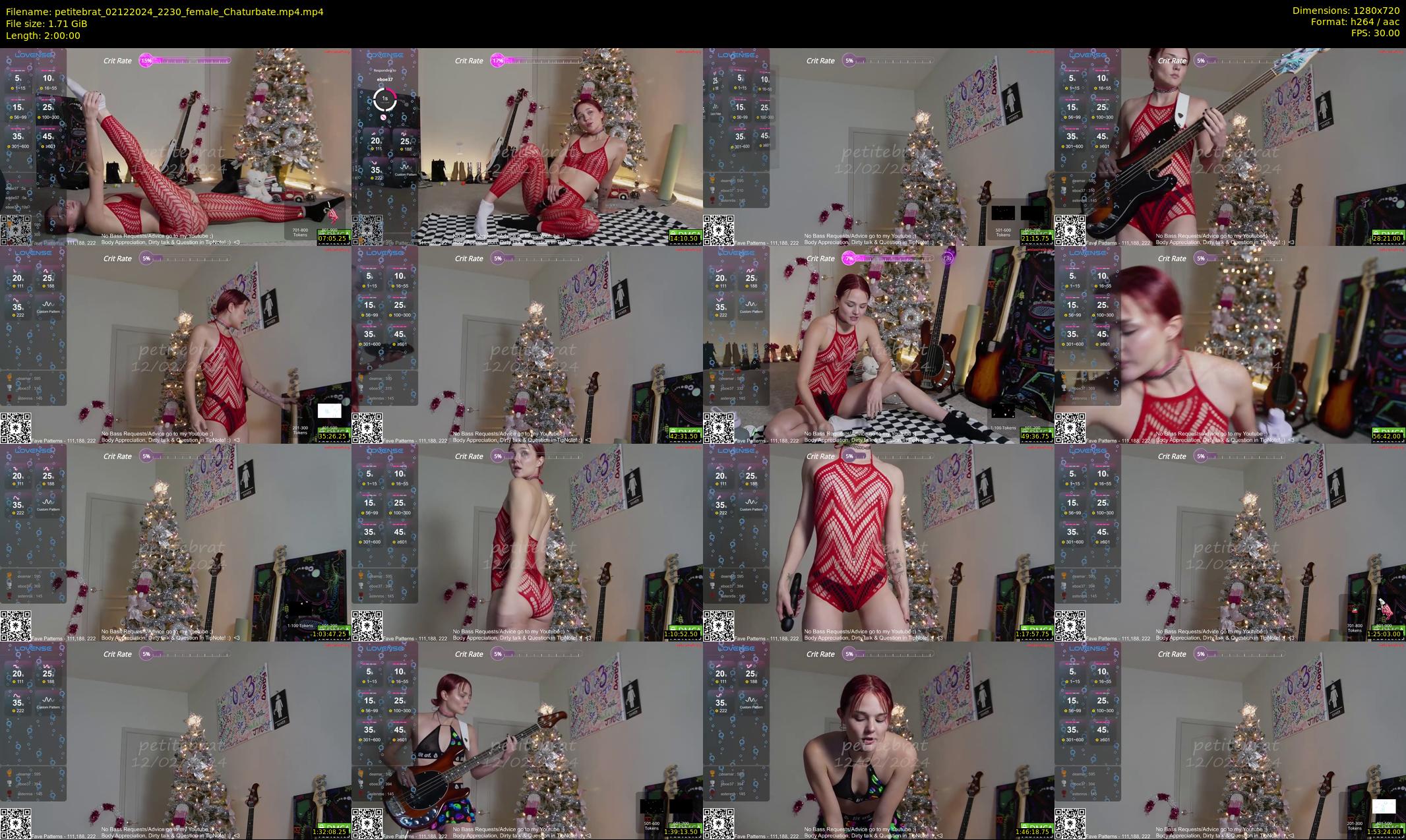 petitebrat — 120 minute Chaturbate female cam show recording, 720p, Dec 2, 2024