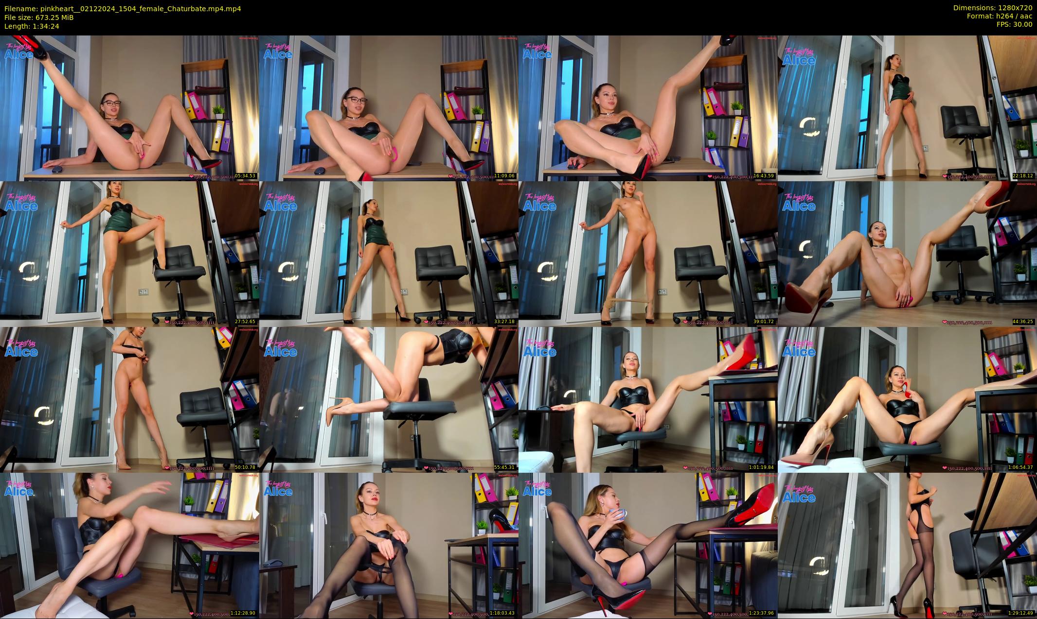 pinkheart_ — 95 minute Chaturbate female cam show recording, 720p, Dec 2, 2024
