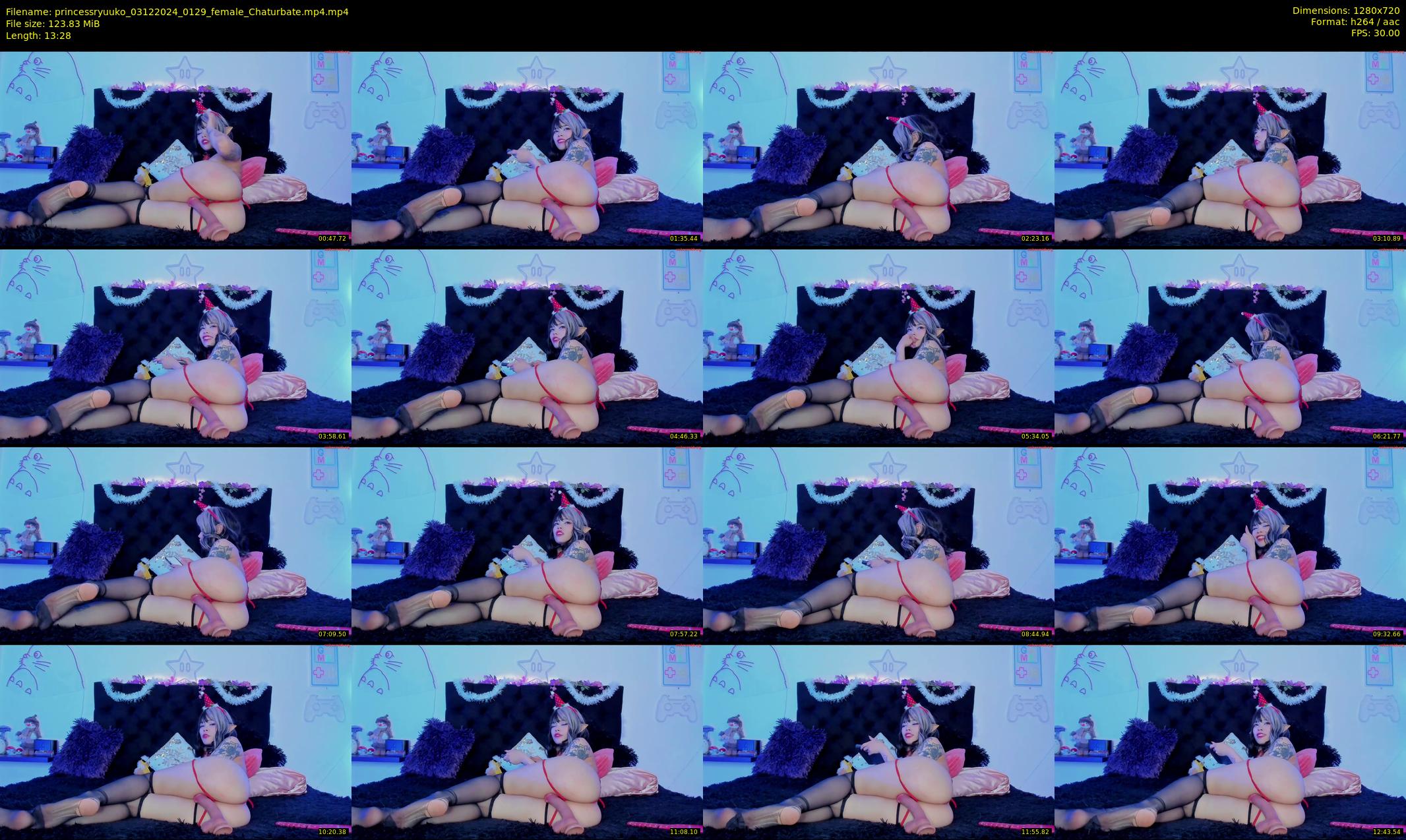 princessryuuko — 14 minute Chaturbate female cam show recording, 720p, Dec 3, 2024