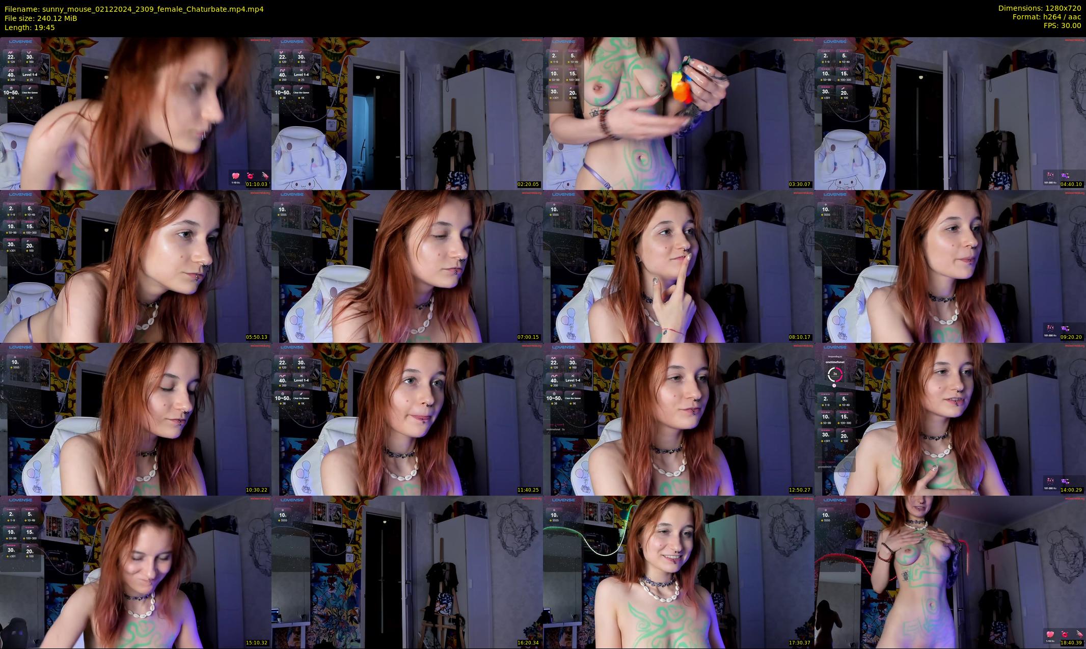 sunny_mouse — 20 minute Chaturbate female cam show recording, 720p, Dec 2, 2024