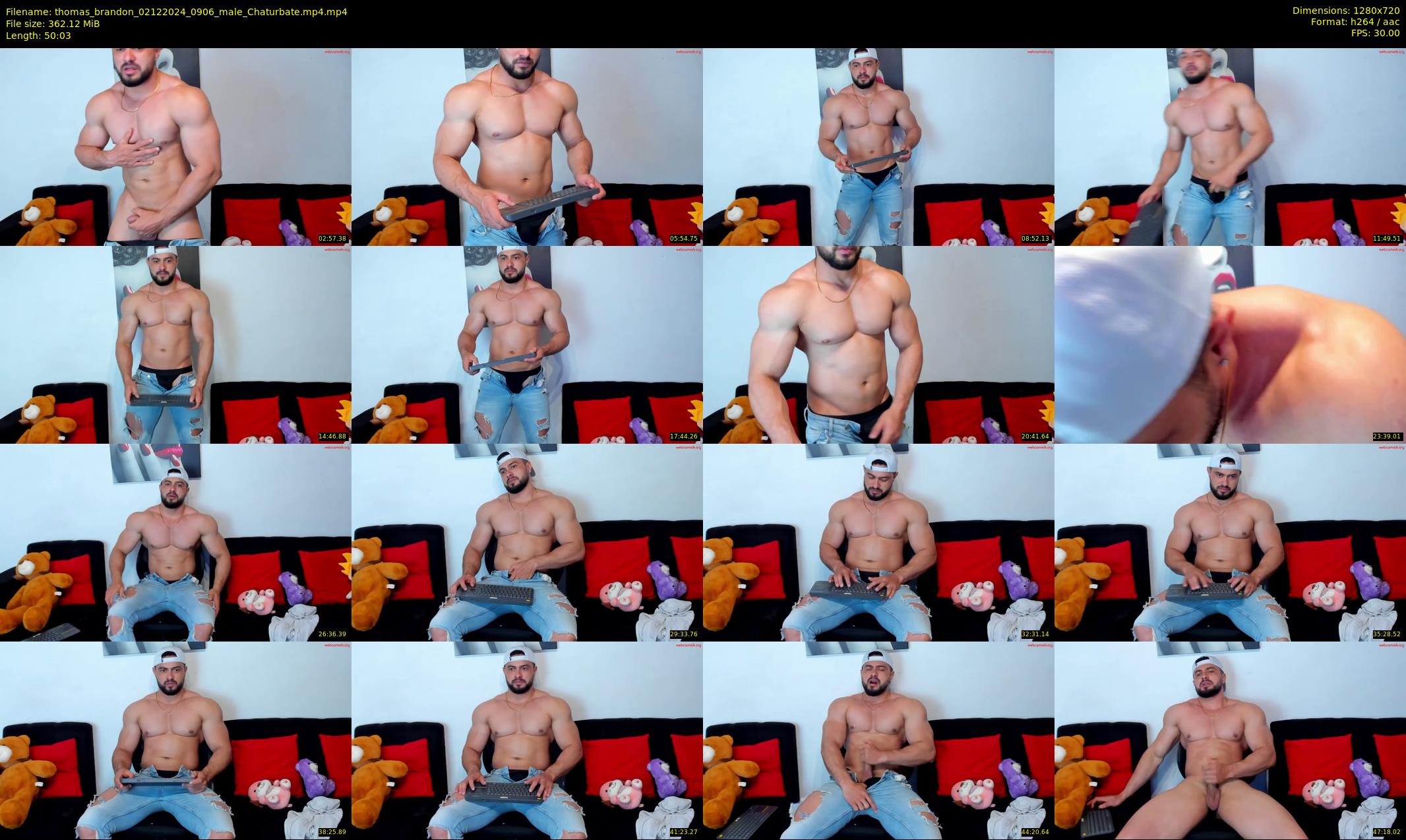 thomas_brandon — 51 minute Chaturbate male cam show recording, 720p, Dec 2, 2024