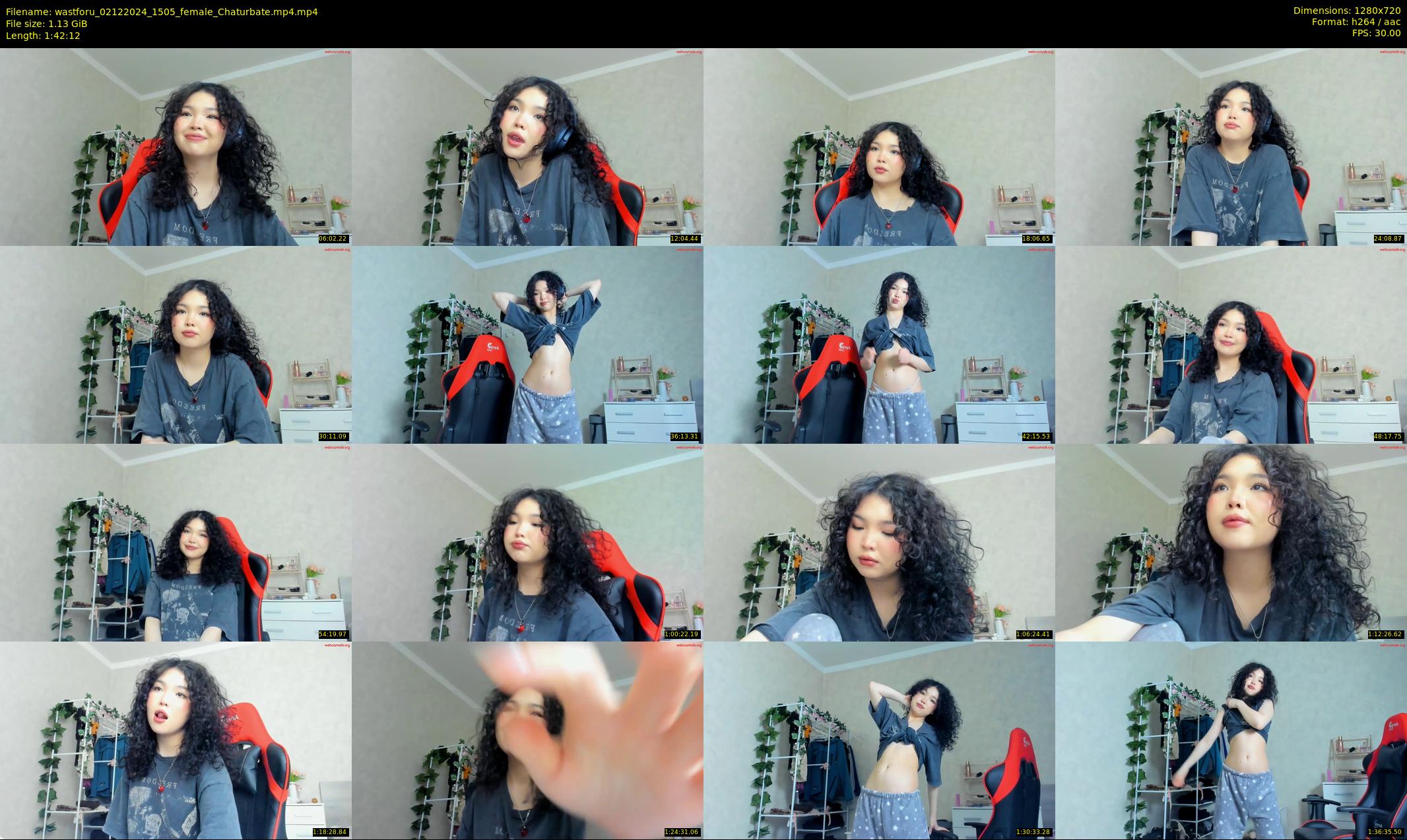 wastforu — 103 minute Chaturbate female cam show recording, 720p, Dec 2, 2024