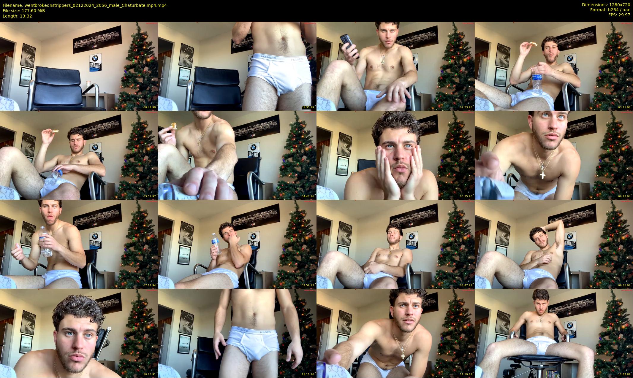 wentbrokeonstrippers — 14 minute Chaturbate male cam show recording, 720p, Dec 2, 2024