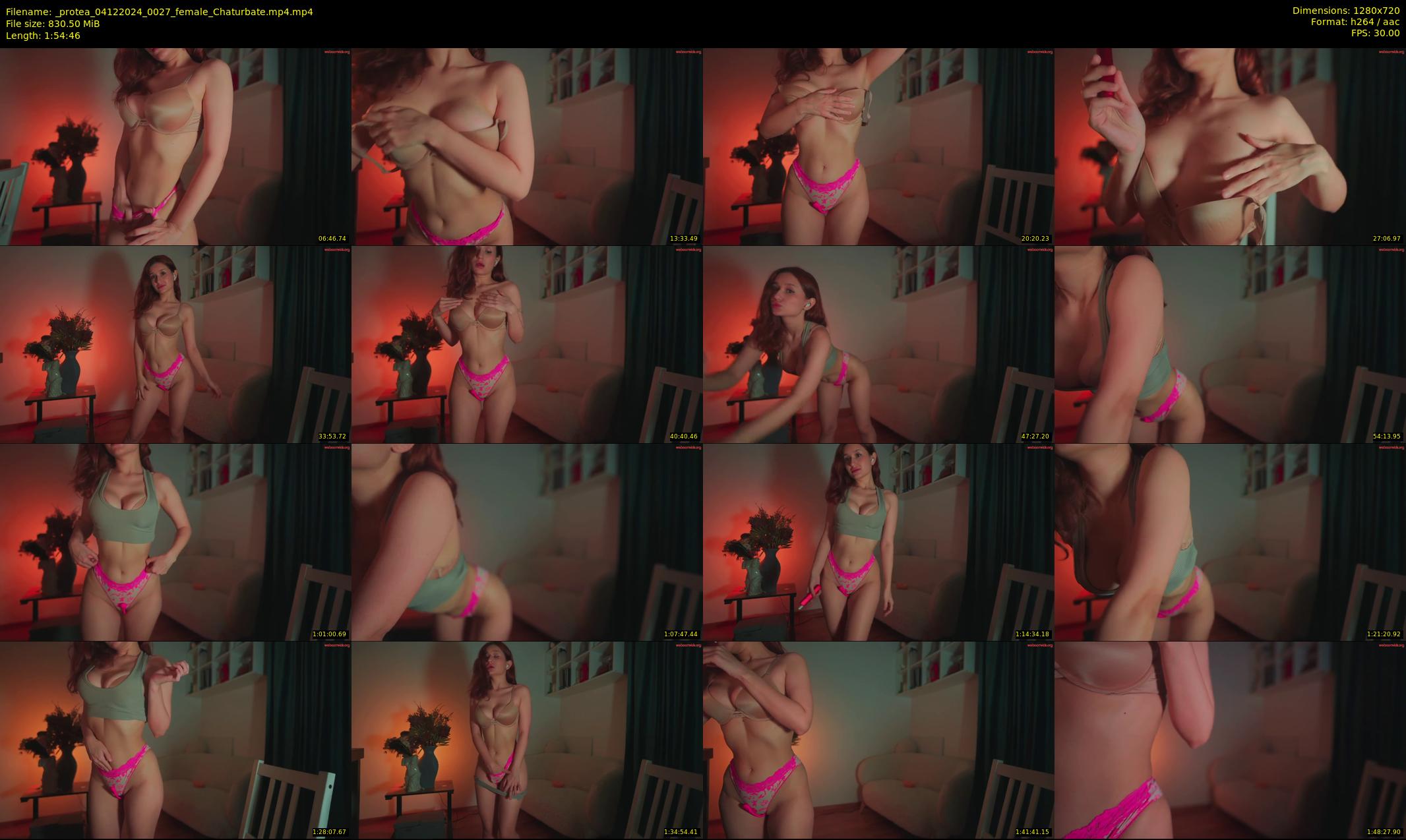 _protea — 115 minute Chaturbate female cam show recording, 720p, Dec 4, 2024