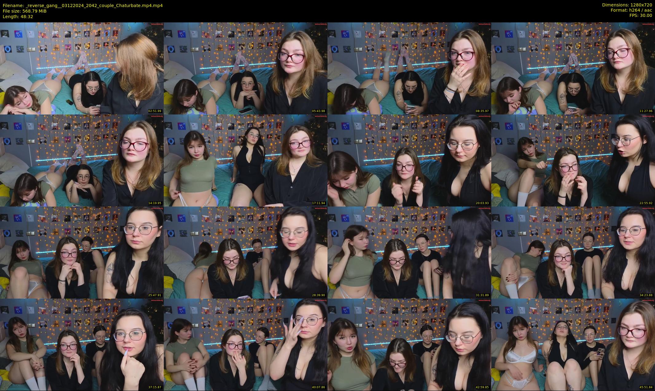 _reverse_gang_ — 49 minute Chaturbate couple cam show recording, 720p, Dec 3, 2024