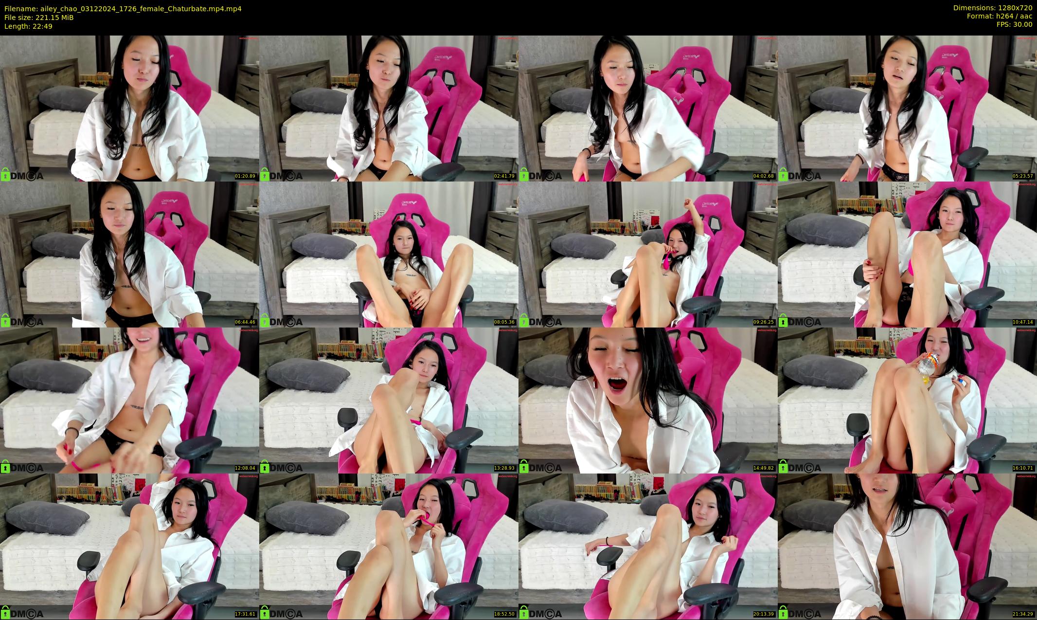 ailey_chao — 23 minute Chaturbate female cam show recording, 720p, Dec 3, 2024
