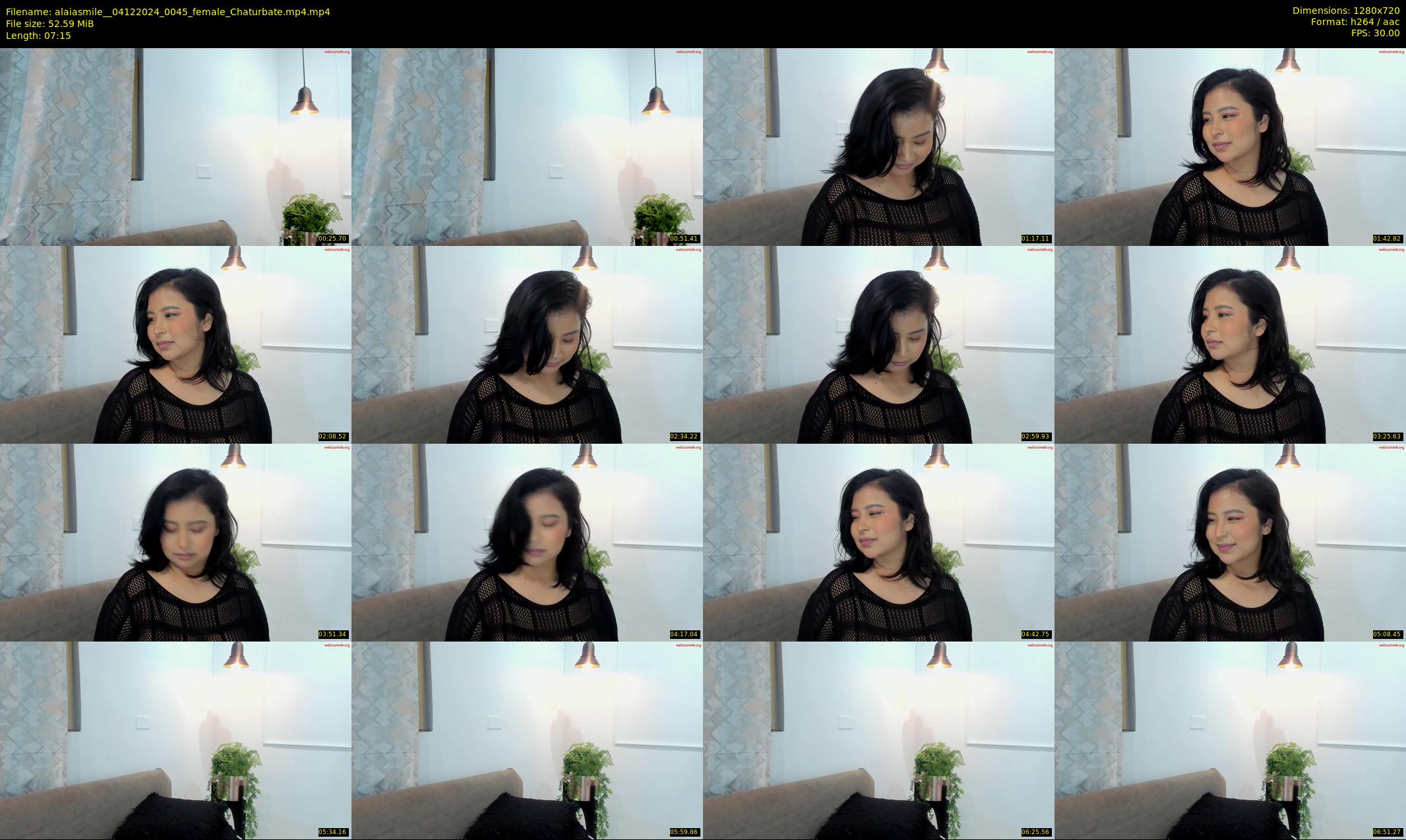 alaiasmile_ — 8 minute Chaturbate female cam show recording, 720p, Dec 4, 2024