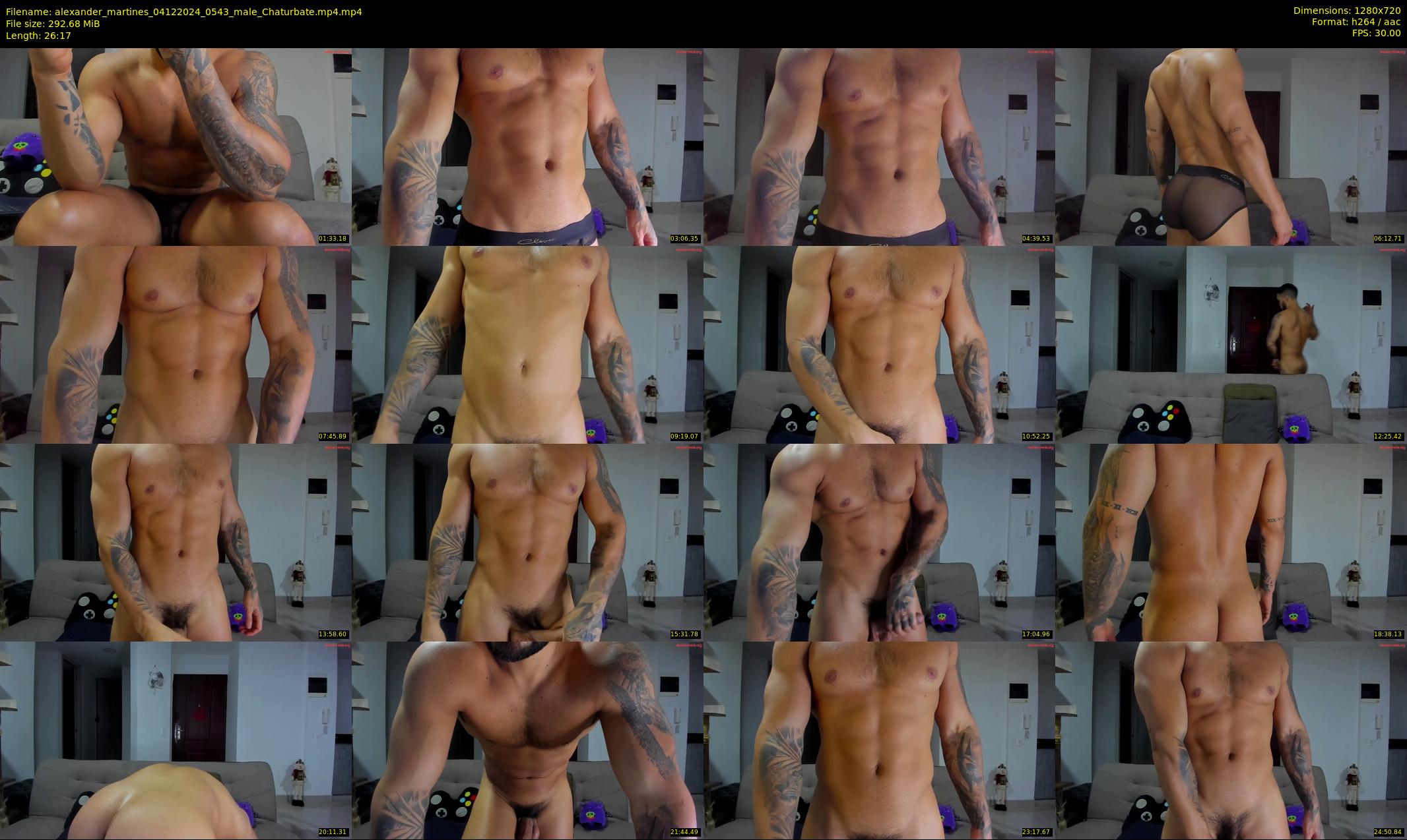 alexander_martines — 27 minute Chaturbate male cam show recording, 720p, Dec 4, 2024