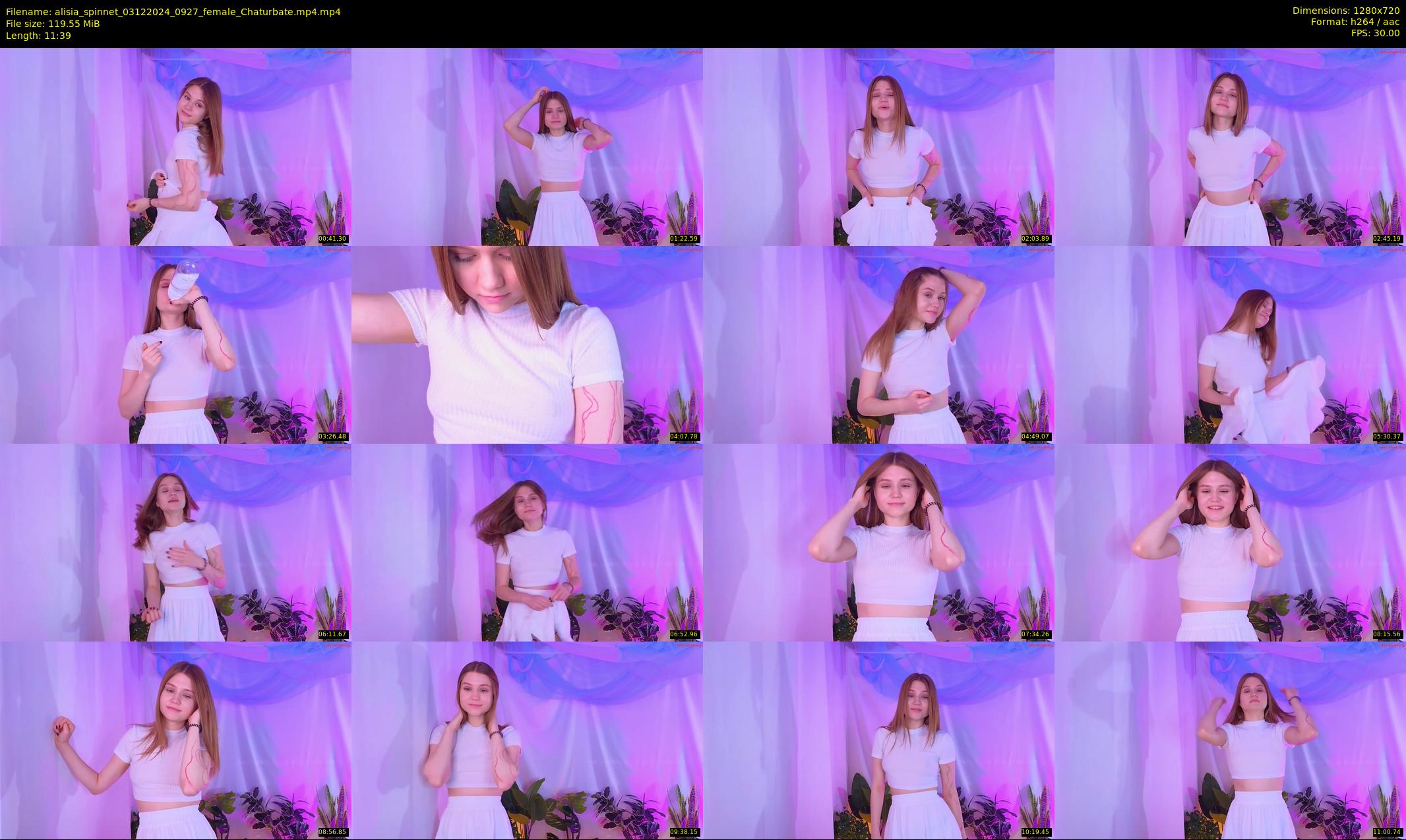 alisia_spinnet — 12 minute Chaturbate female cam show recording, 720p, Dec 3, 2024