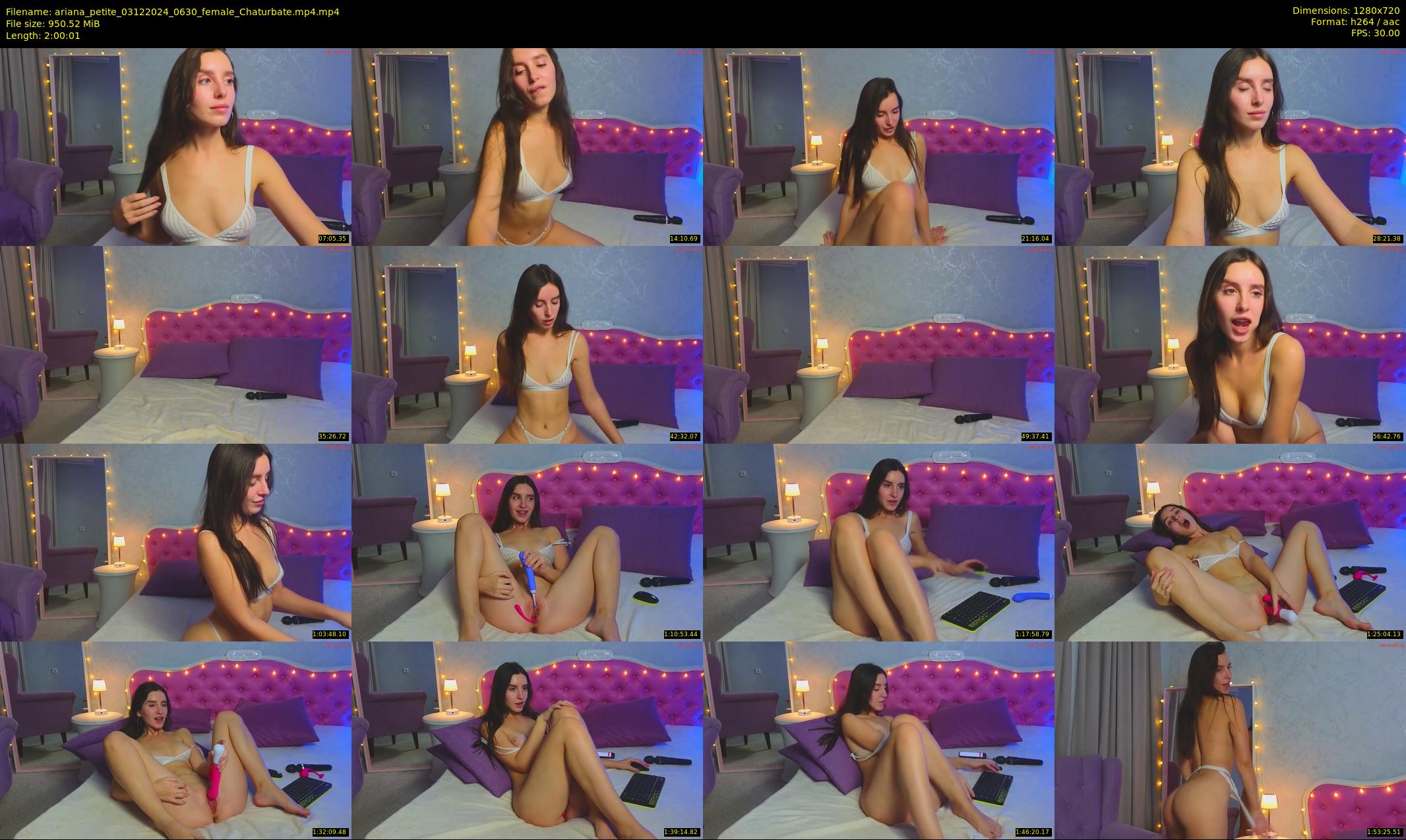ariana_petite — 121 minute Chaturbate female cam show recording, 720p, Dec 3, 2024