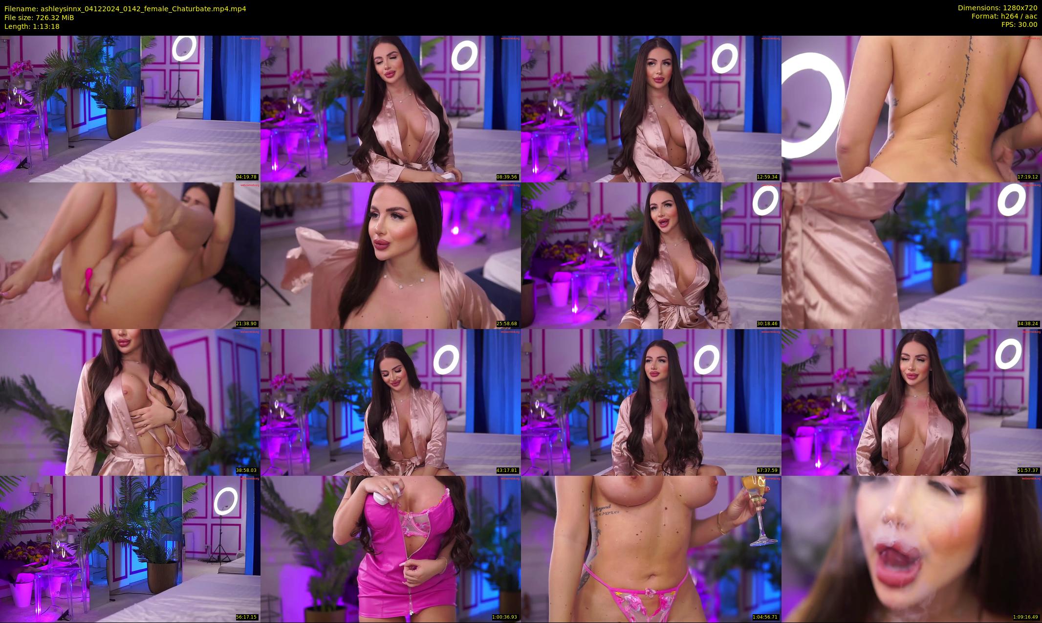 ashleysinnx — 74 minute Chaturbate female cam show recording, 720p, Dec 4, 2024