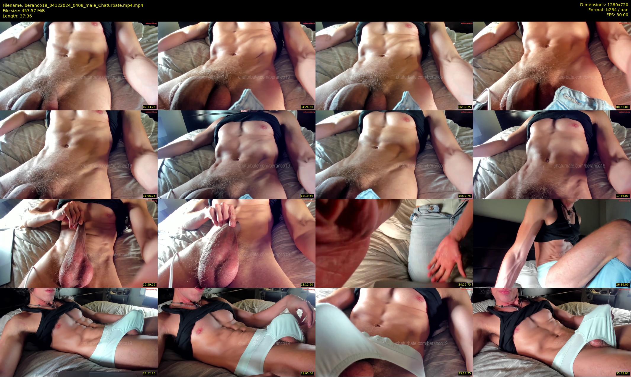 beranco19 — 38 minute Chaturbate male cam show recording, 720p, Dec 4, 2024