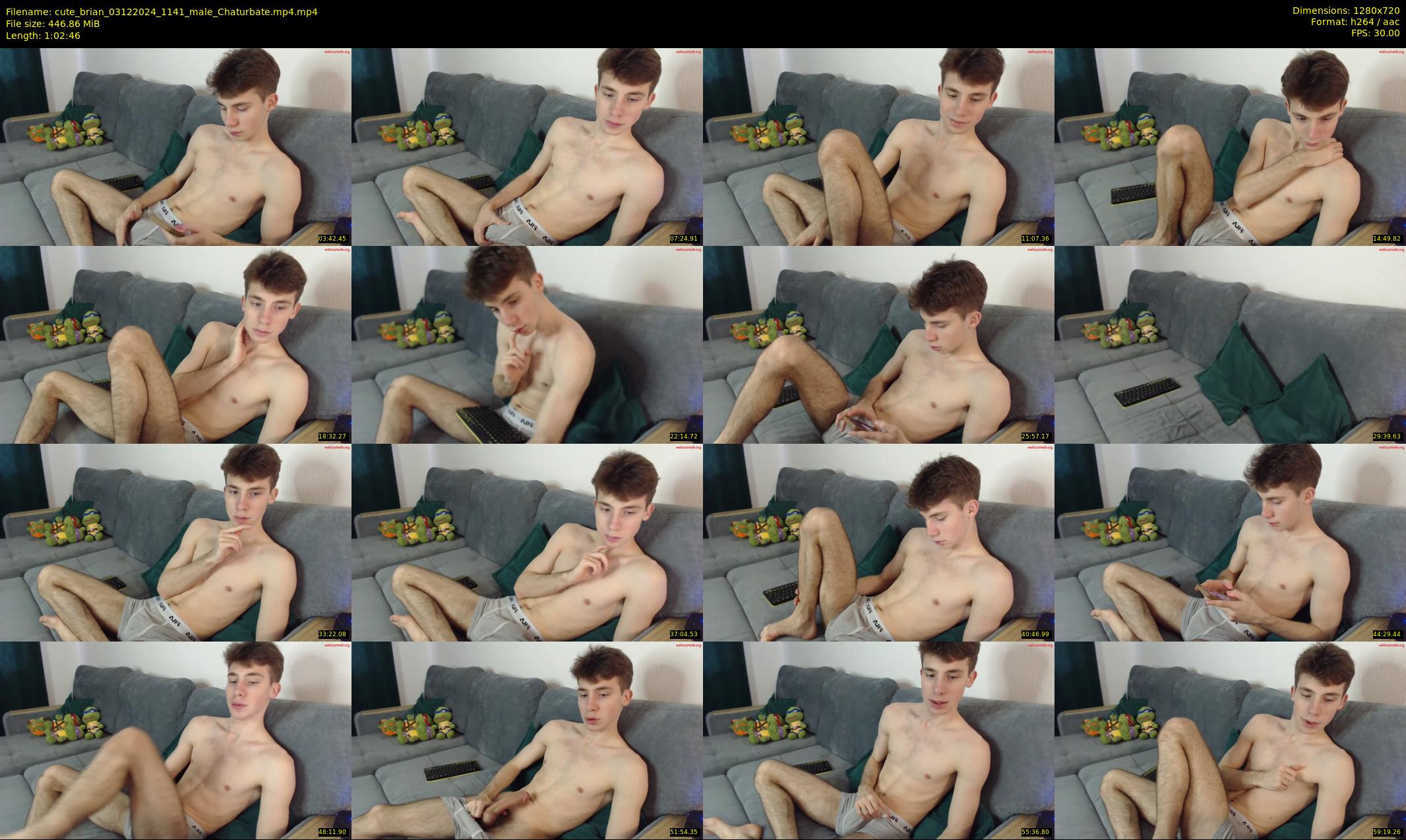 cute_brian — 63 minute Chaturbate male cam show recording, 720p, Dec 3, 2024