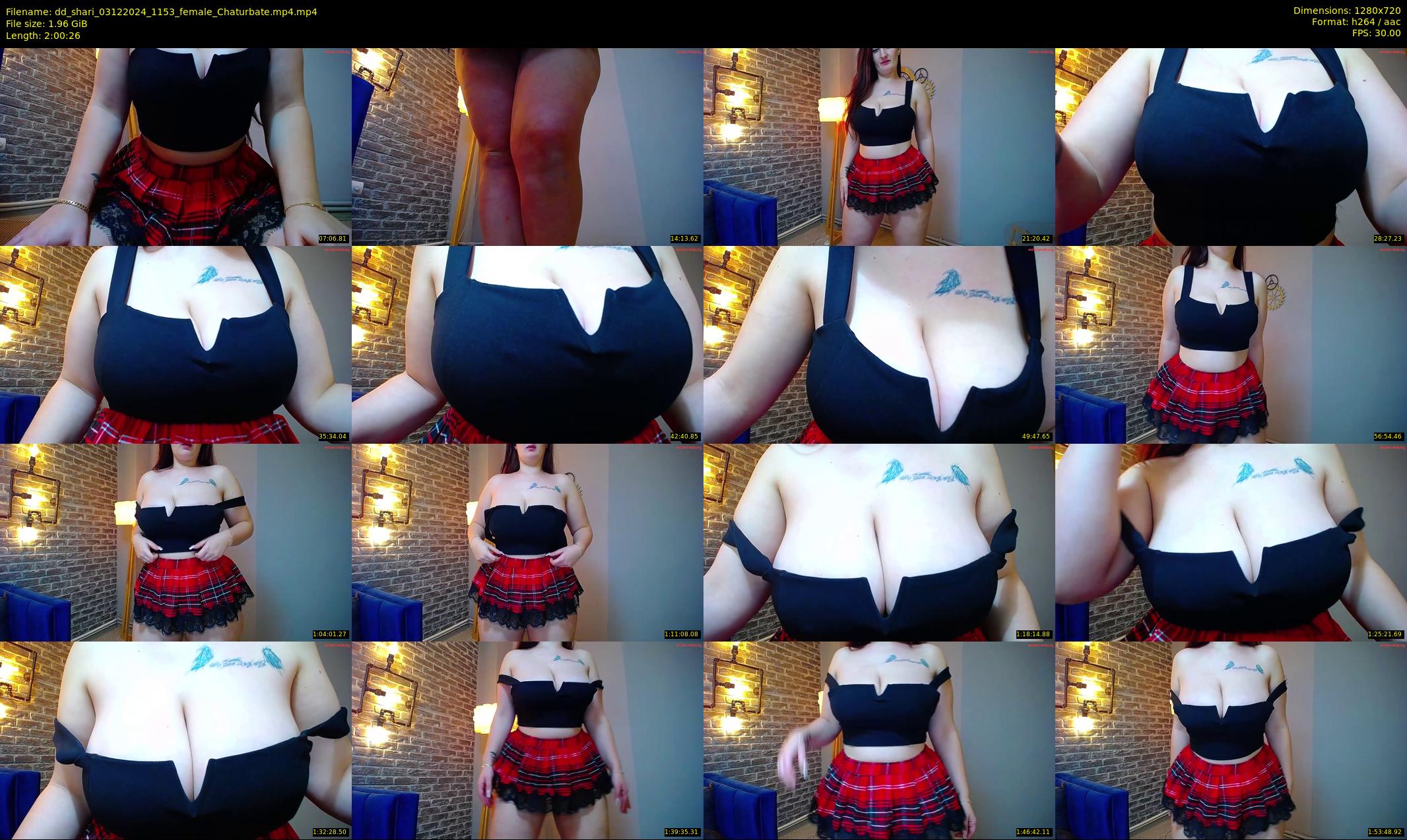 dd_shari — 121 minute Chaturbate female cam show recording, 720p, Dec 3, 2024