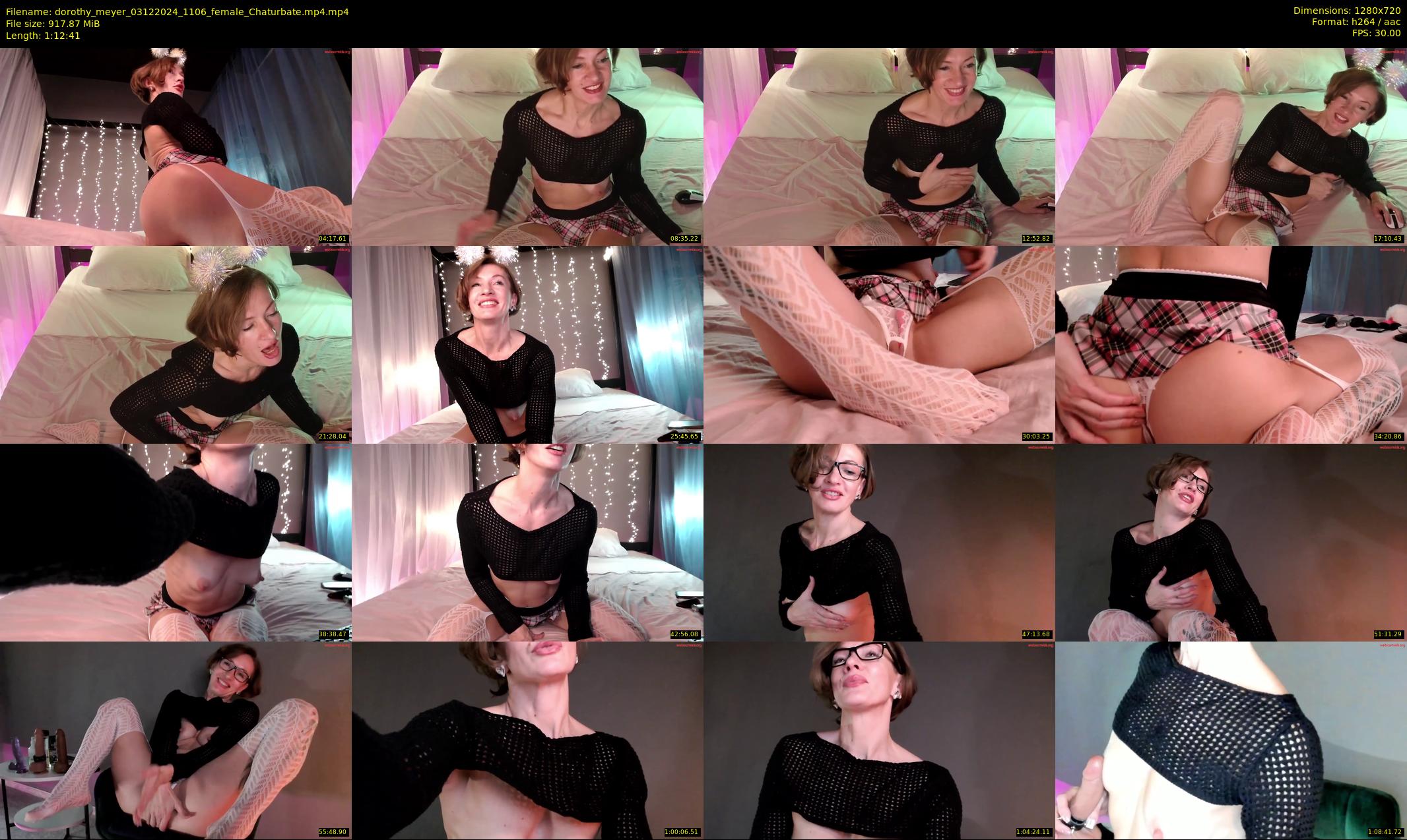 dorothy_meyer — 73 minute Chaturbate female cam show recording, 720p, Dec 3, 2024