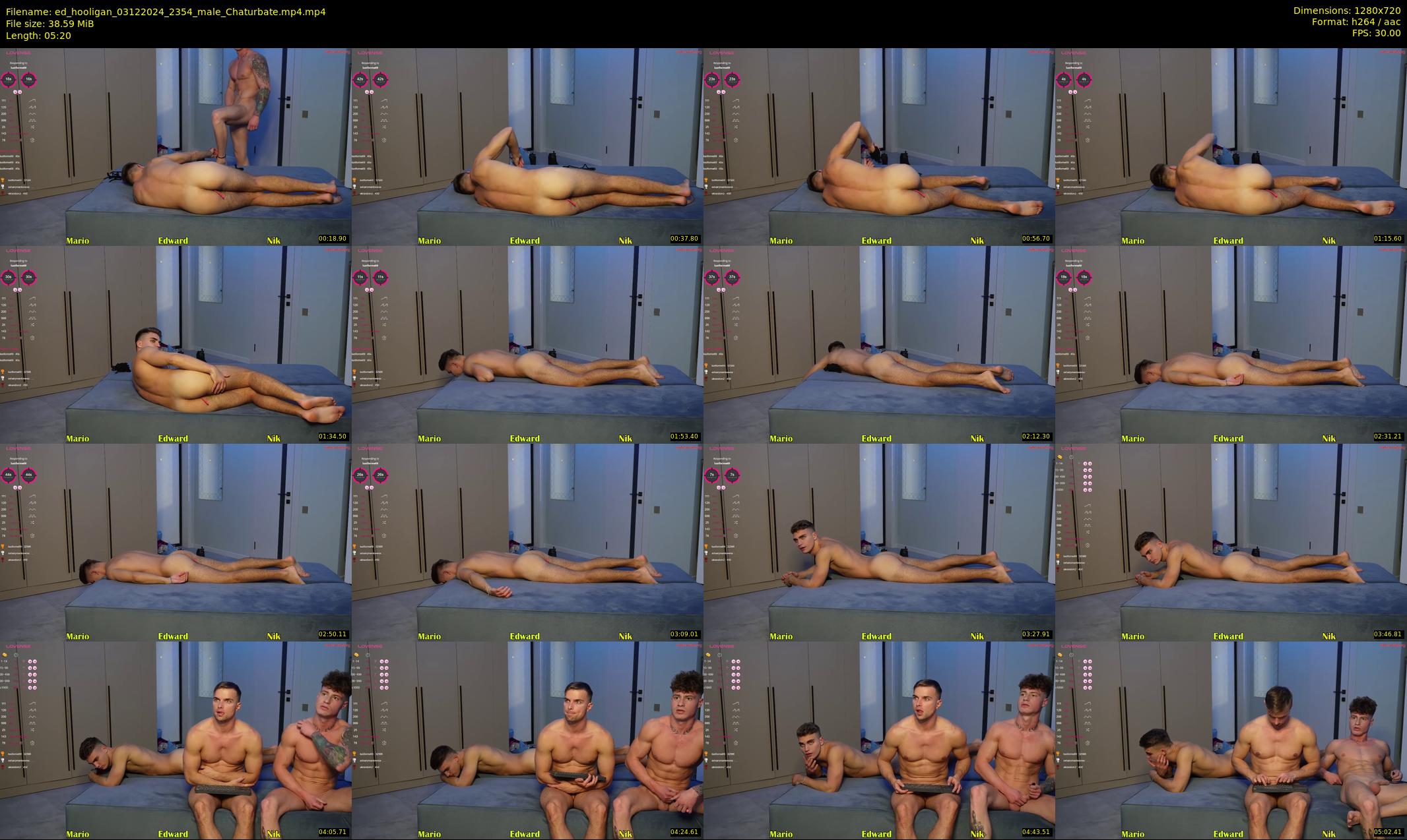 ed_hooligan — 6 minute Chaturbate male cam show recording, 720p, Dec 3, 2024