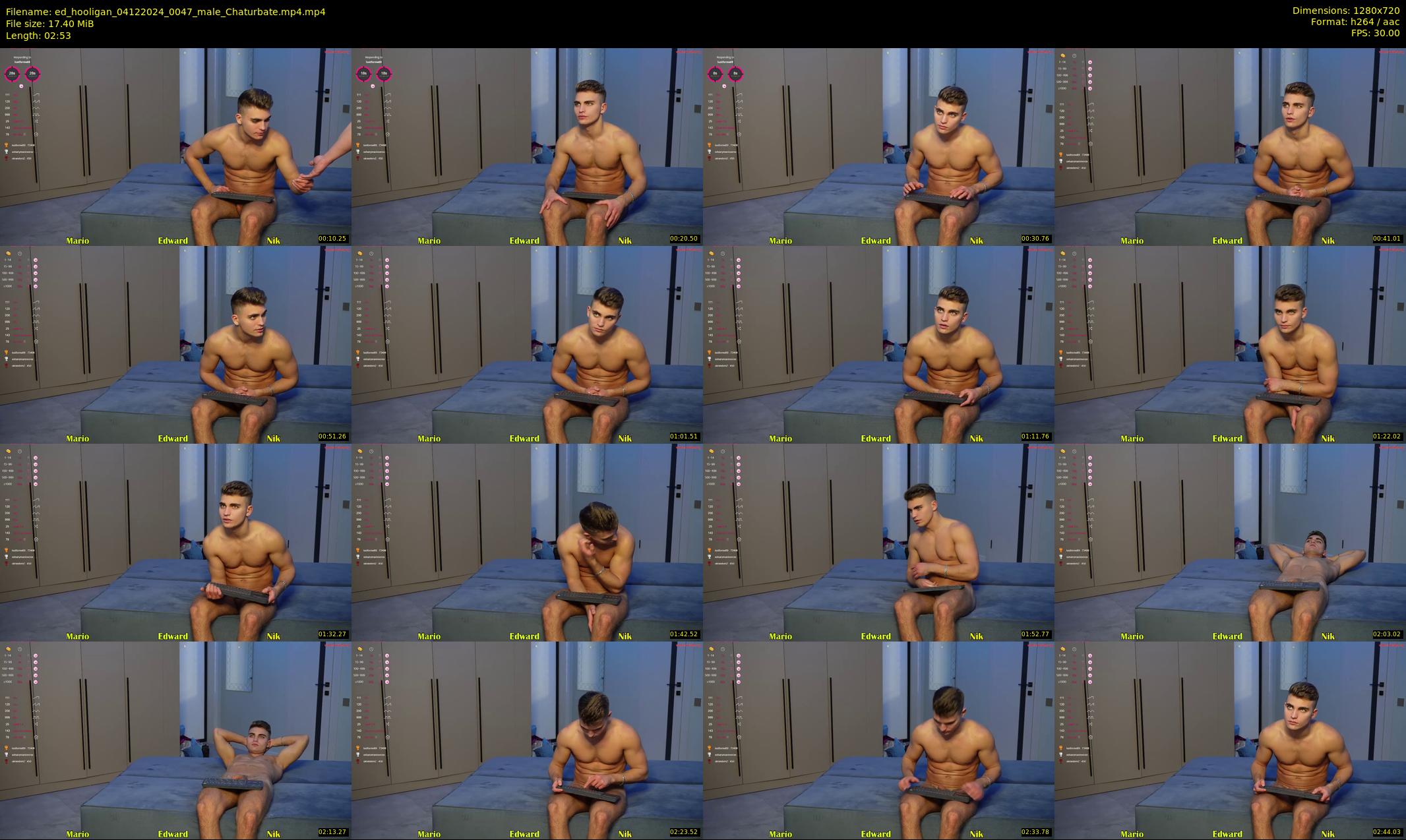 ed_hooligan — 3 minute Chaturbate male cam show recording, 720p, Dec 4, 2024