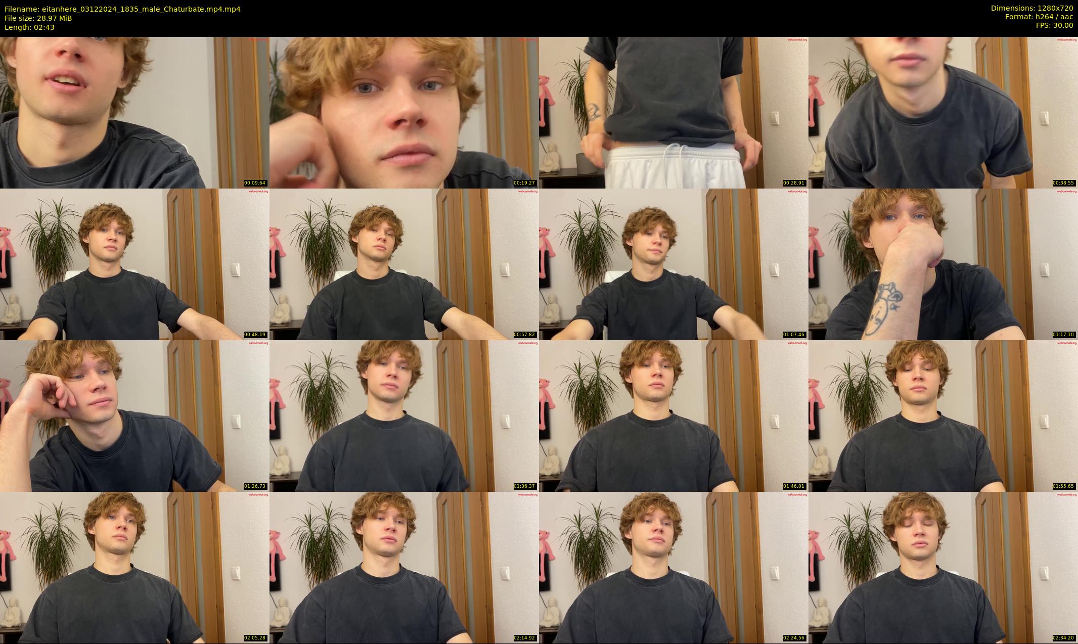 eitanhere — 3 minute Chaturbate male cam show recording, 720p, Dec 3, 2024