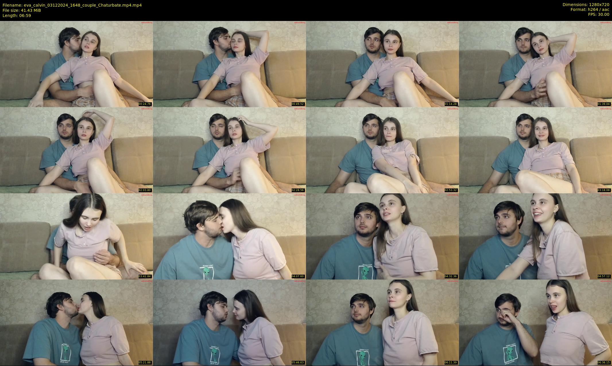 eva_calvin — 7 minute Chaturbate couple cam show recording, 720p, Dec 3, 2024