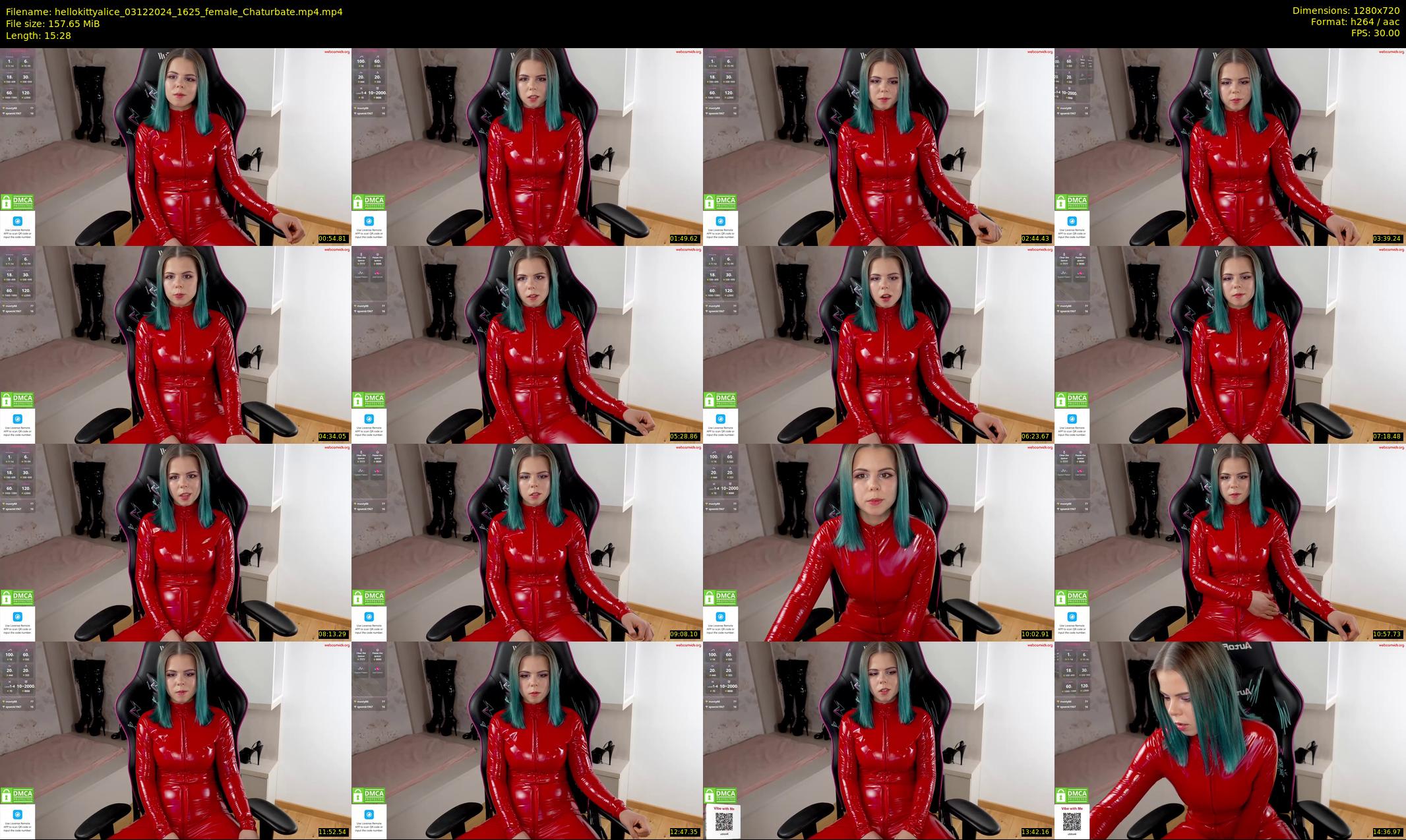 hellokittyalice — 16 minute Chaturbate female cam show recording, 720p, Dec 3, 2024