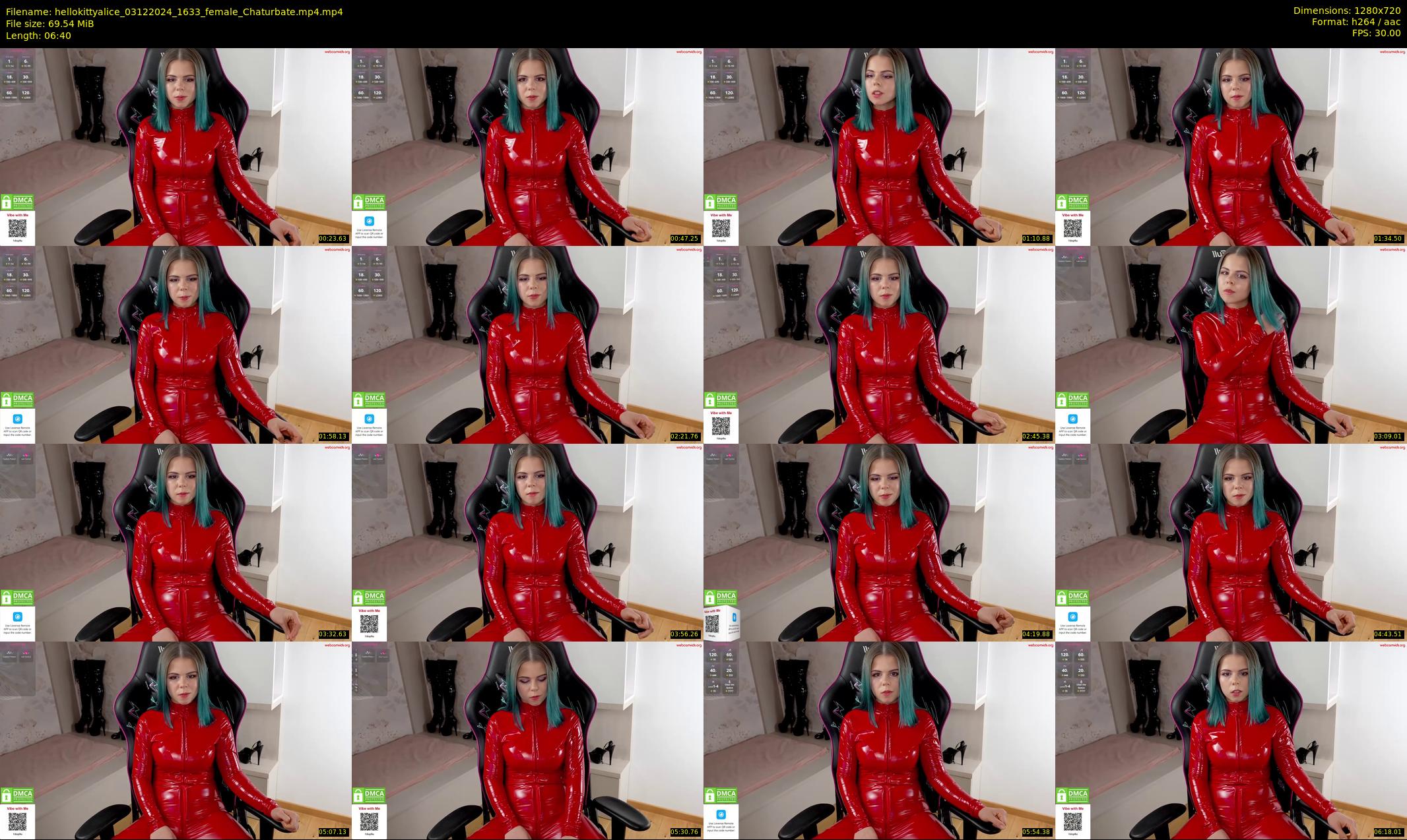 hellokittyalice — 7 minute Chaturbate female cam show recording, 720p, Dec 3, 2024