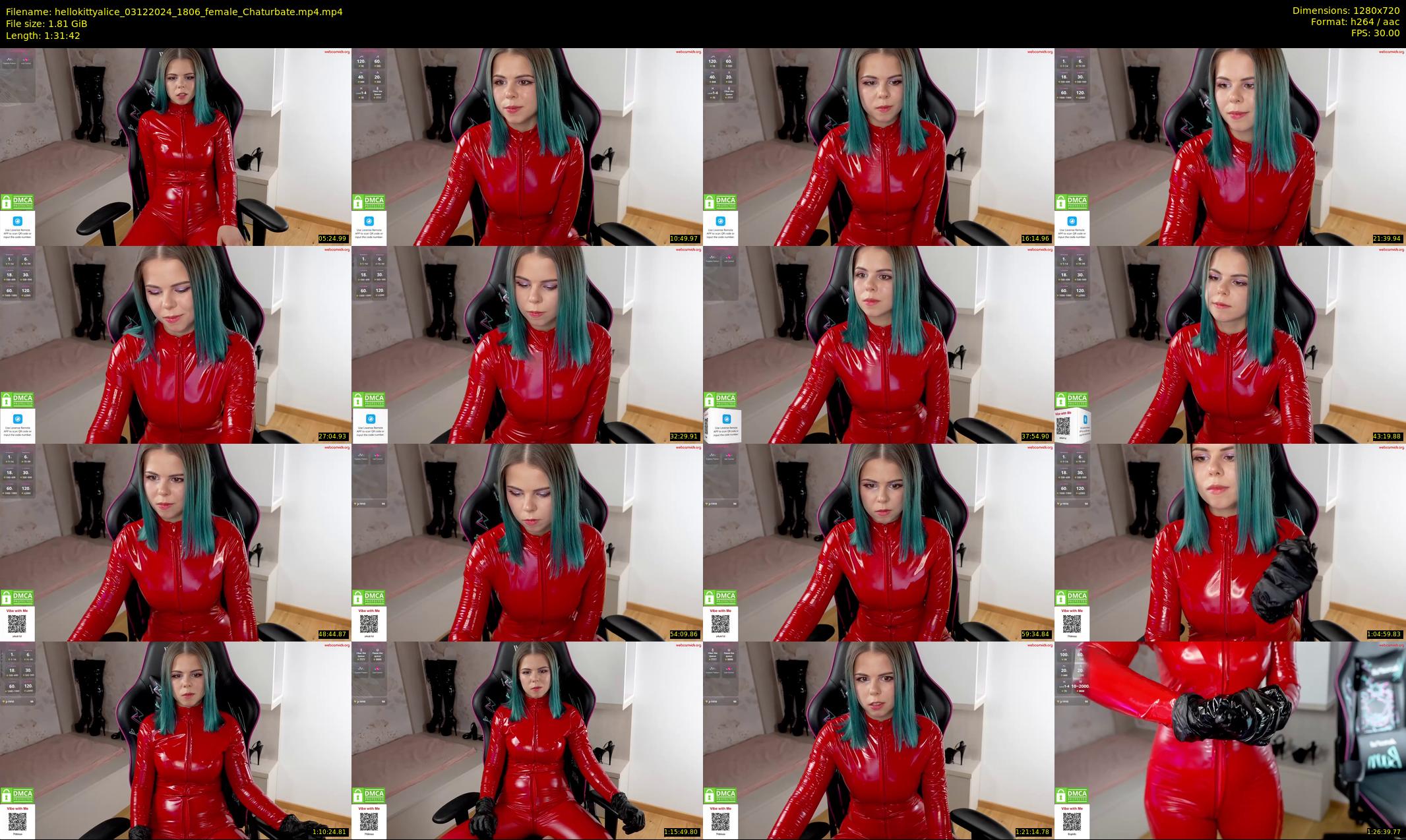 hellokittyalice — 92 minute Chaturbate female cam show recording, 720p, Dec 3, 2024