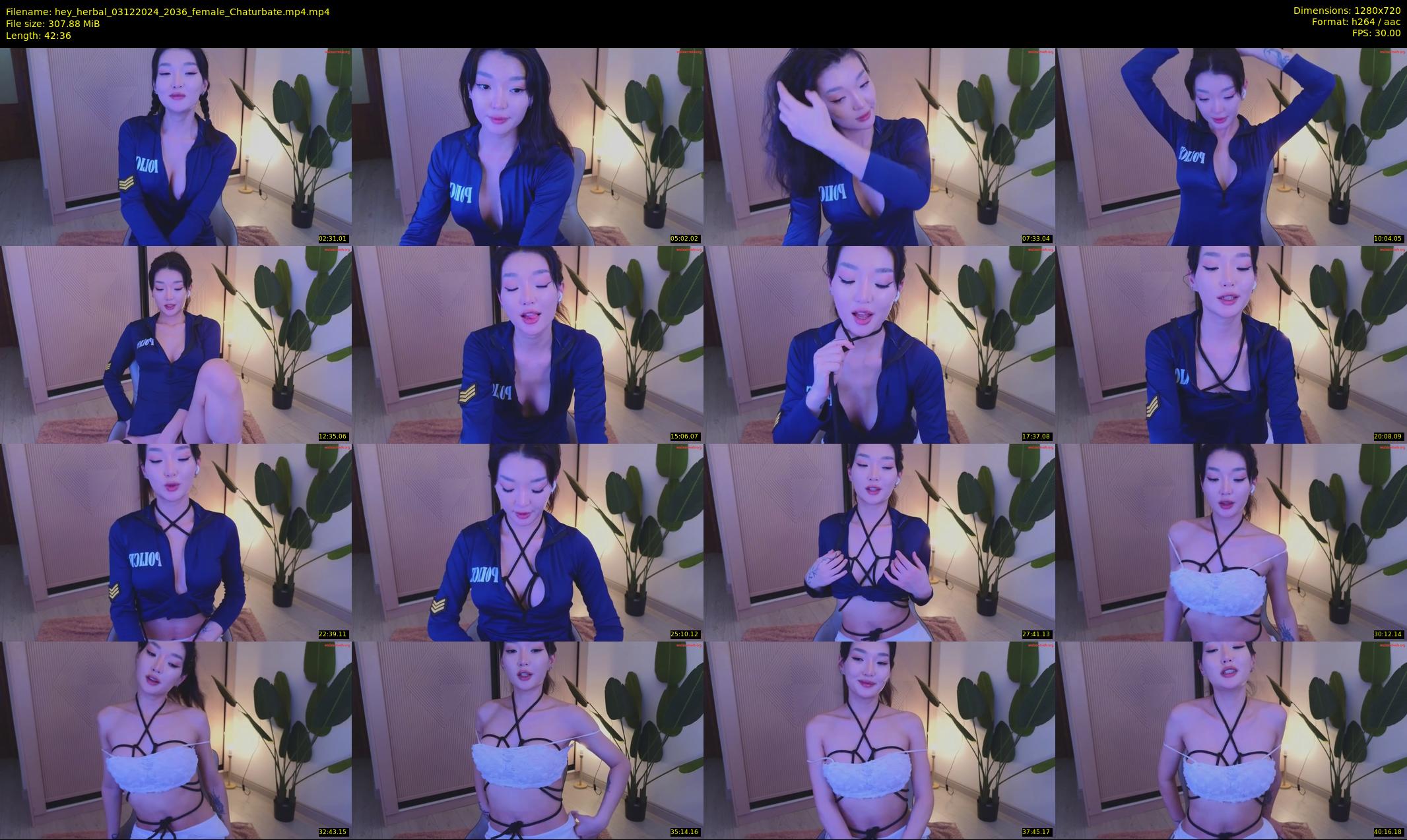 hey_herbal — 43 minute Chaturbate female cam show recording, 720p, Dec 3, 2024