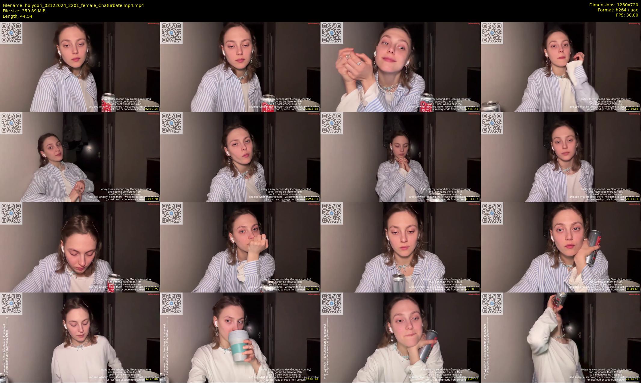 holydori — 45 minute Chaturbate female cam show recording, 720p, Dec 3, 2024