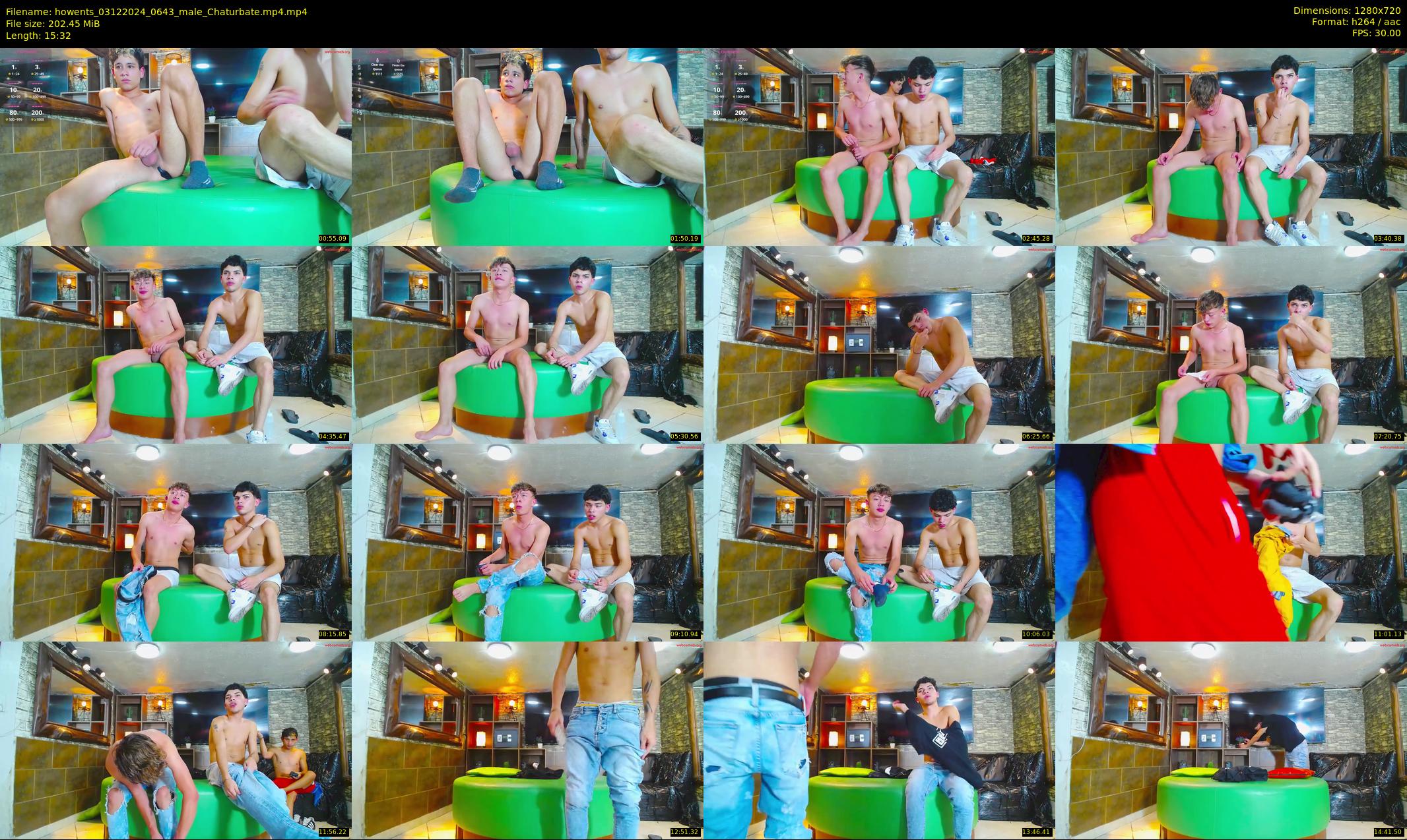 howents — 16 minute Chaturbate male cam show recording, 720p, Dec 3, 2024
