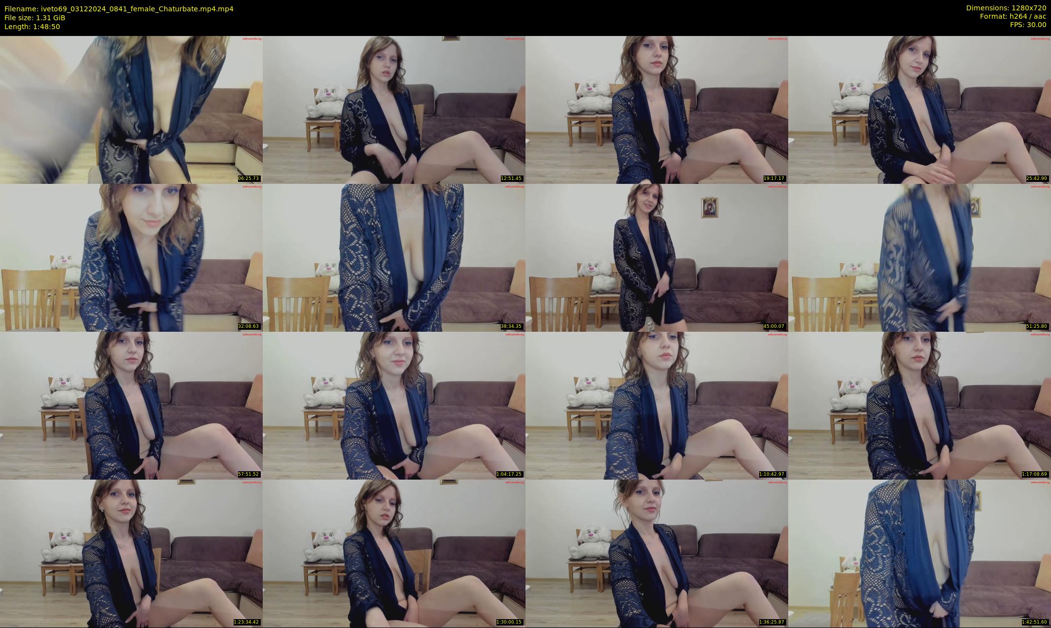 iveto69 — 109 minute Chaturbate female cam show recording, 720p, Dec 3, 2024