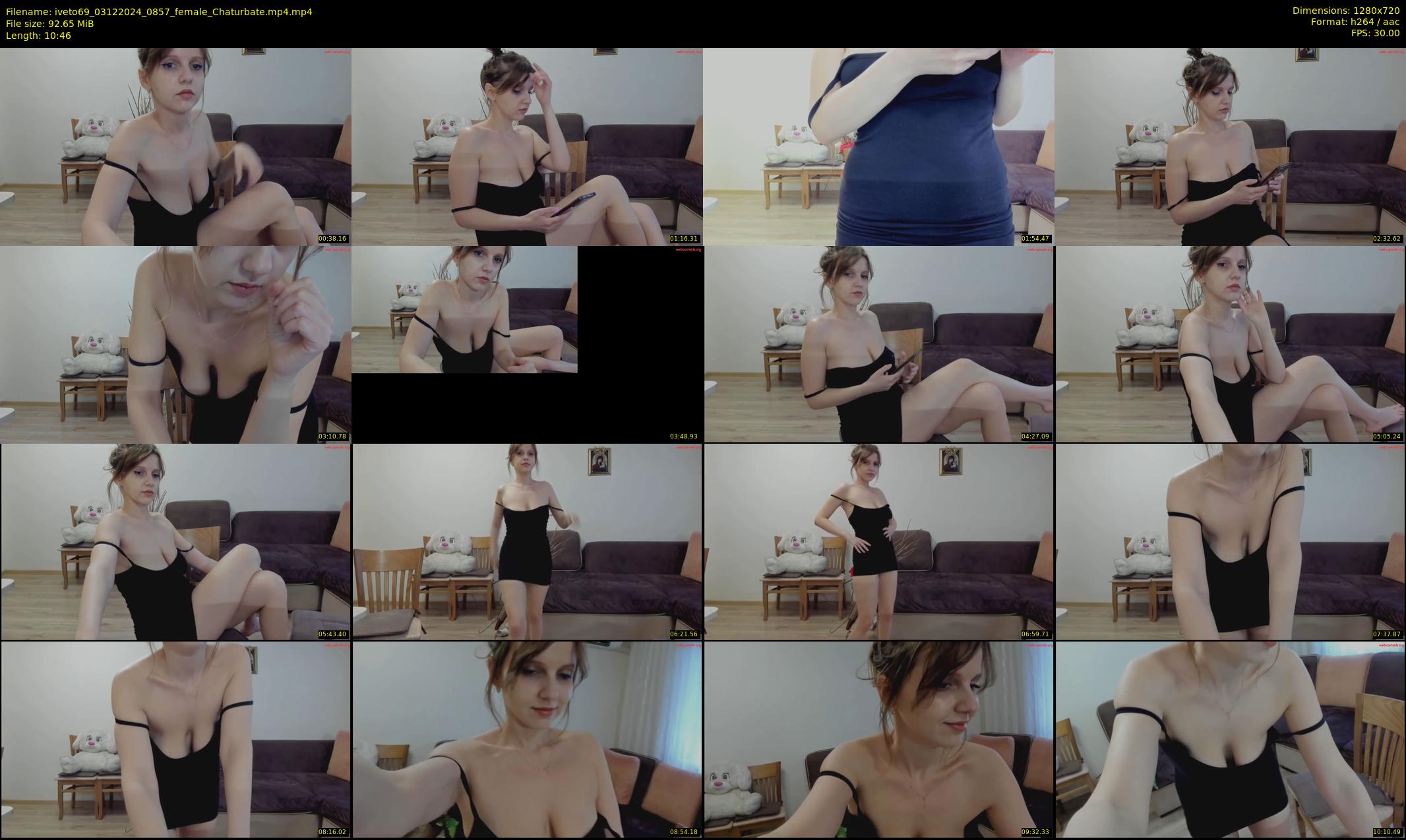 iveto69 — 11 minute Chaturbate female cam show recording, 720p, Dec 3, 2024