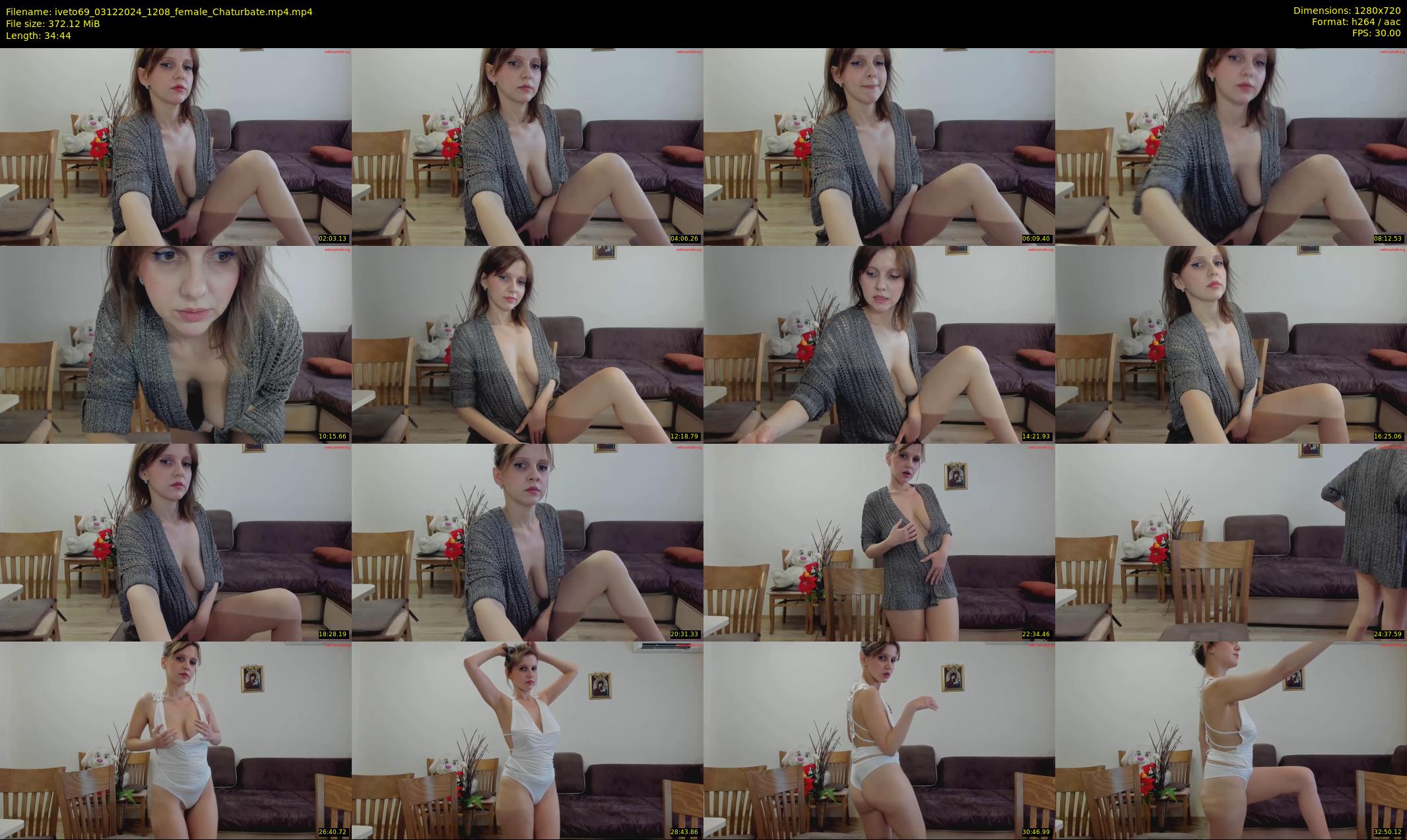 iveto69 — 35 minute Chaturbate female cam show recording, 720p, Dec 3, 2024
