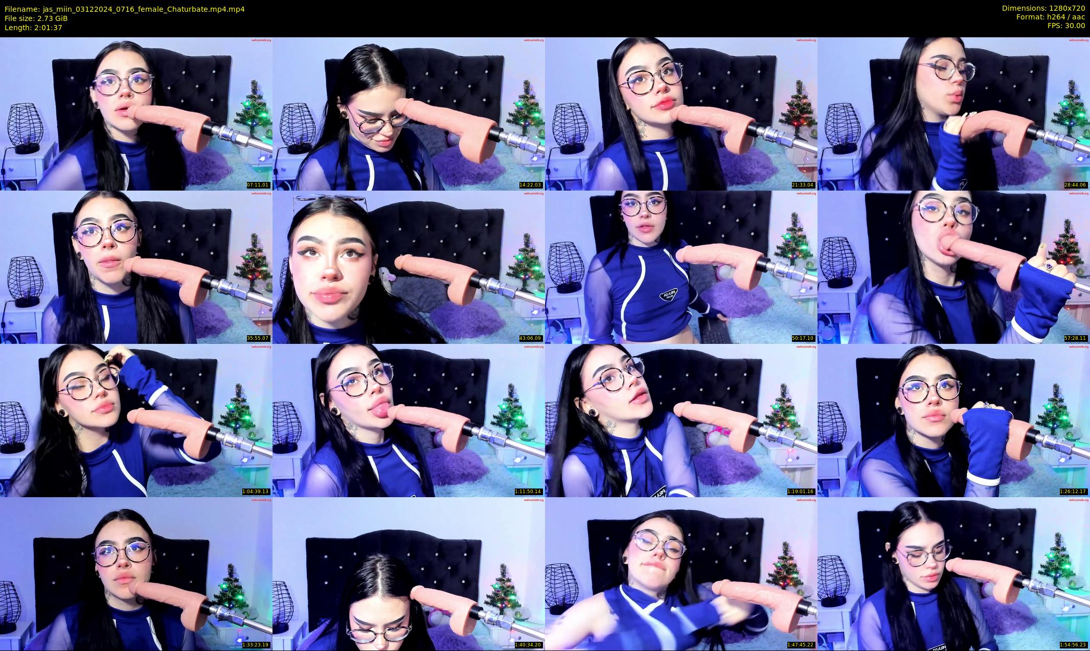 jas_miin — 122 minute Chaturbate female cam show recording, 720p, Dec 3, 2024