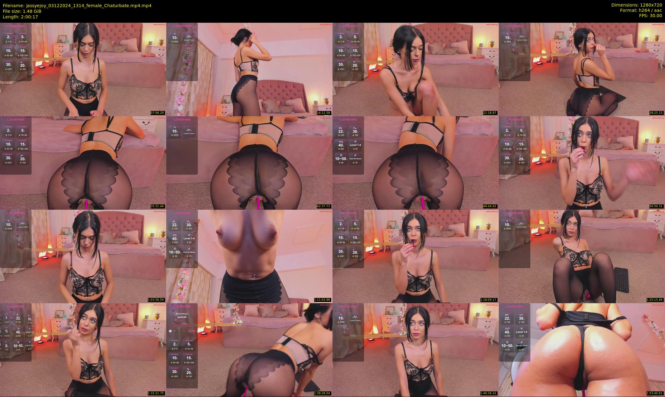 jassyejoy — 121 minute Chaturbate female cam show recording, 720p, Dec 3, 2024