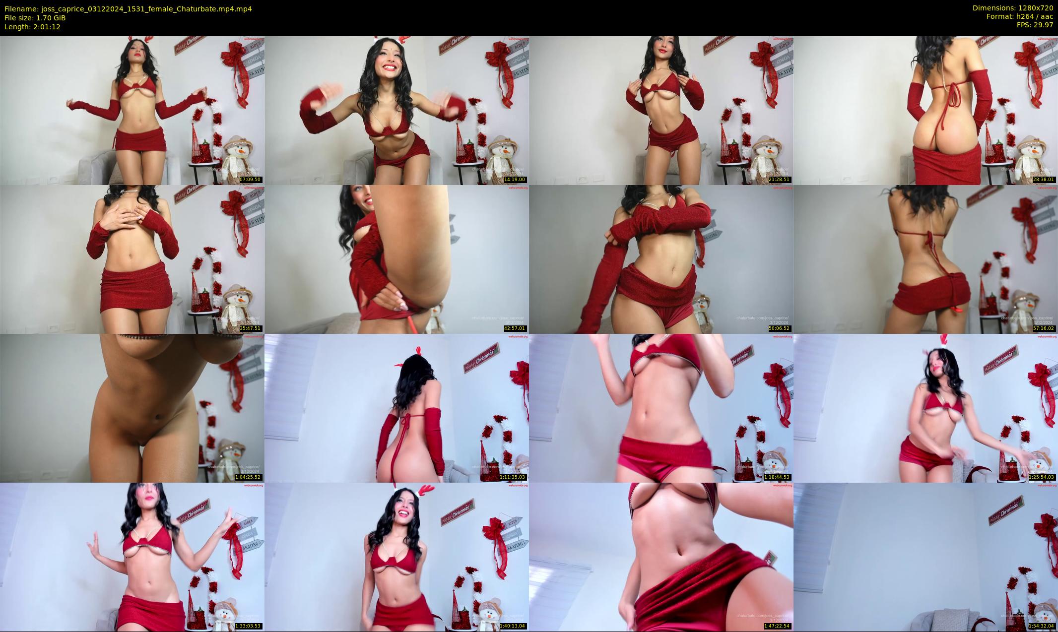 joss_caprice — 122 minute Chaturbate female cam show recording, 720p, Dec 3, 2024