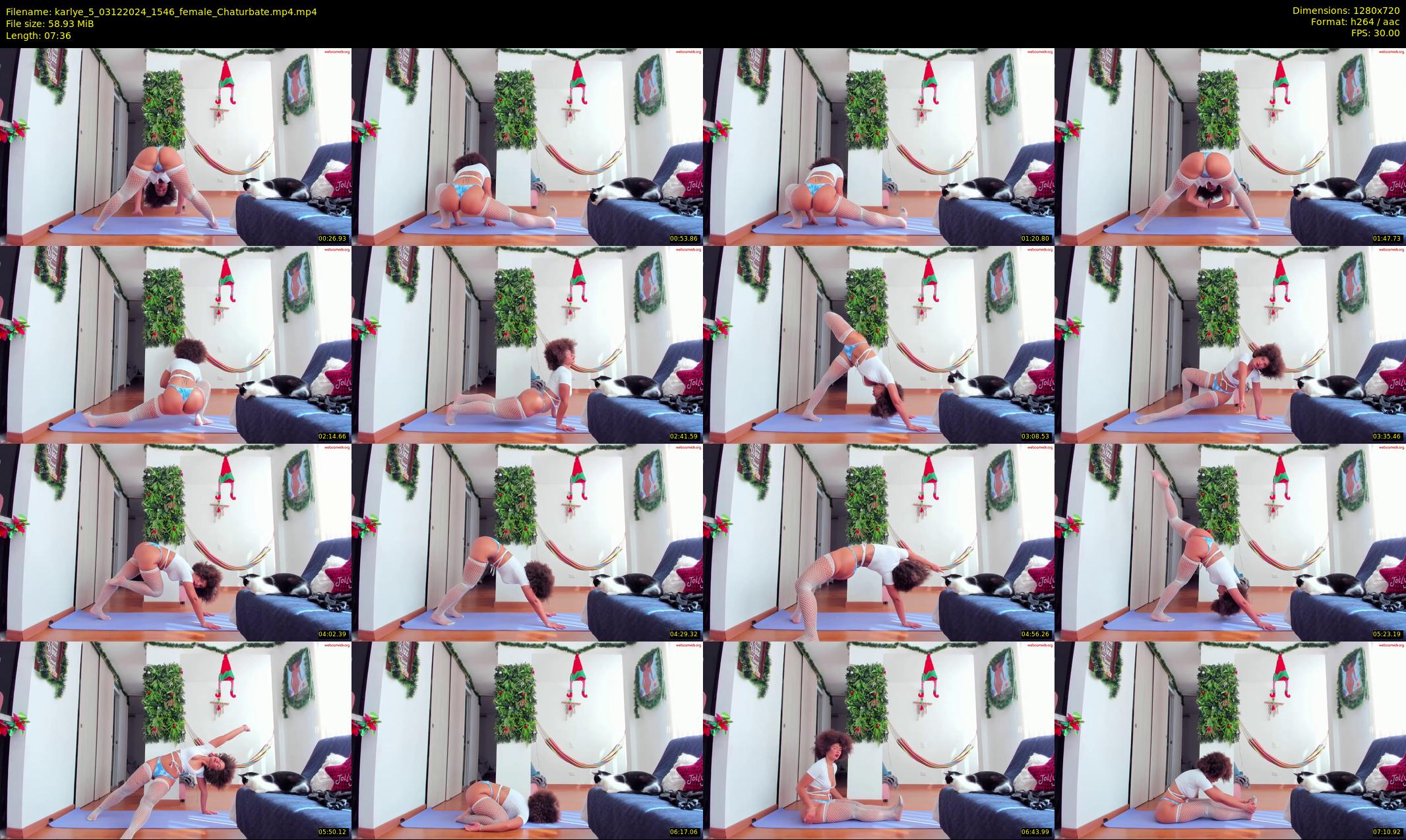 karlye_5 — 8 minute Chaturbate female cam show recording, 720p, Dec 3, 2024